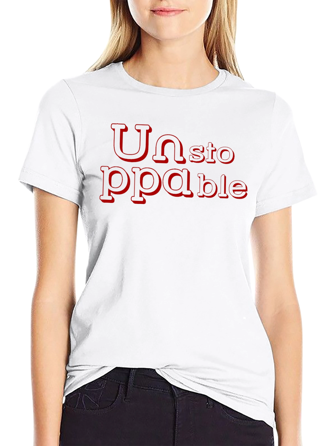 Unstoppable Graphic T-Shirt - Bold Statement Tee