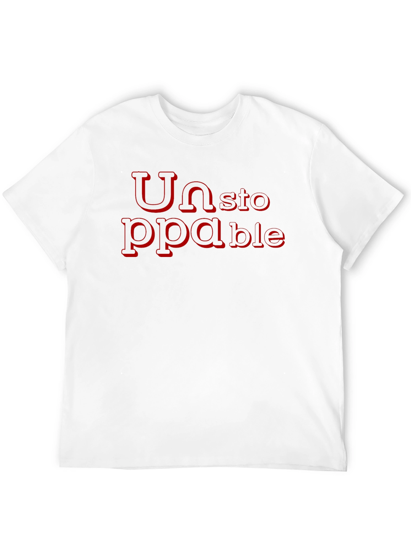 Unstoppable Graphic T-Shirt - Bold Statement Tee