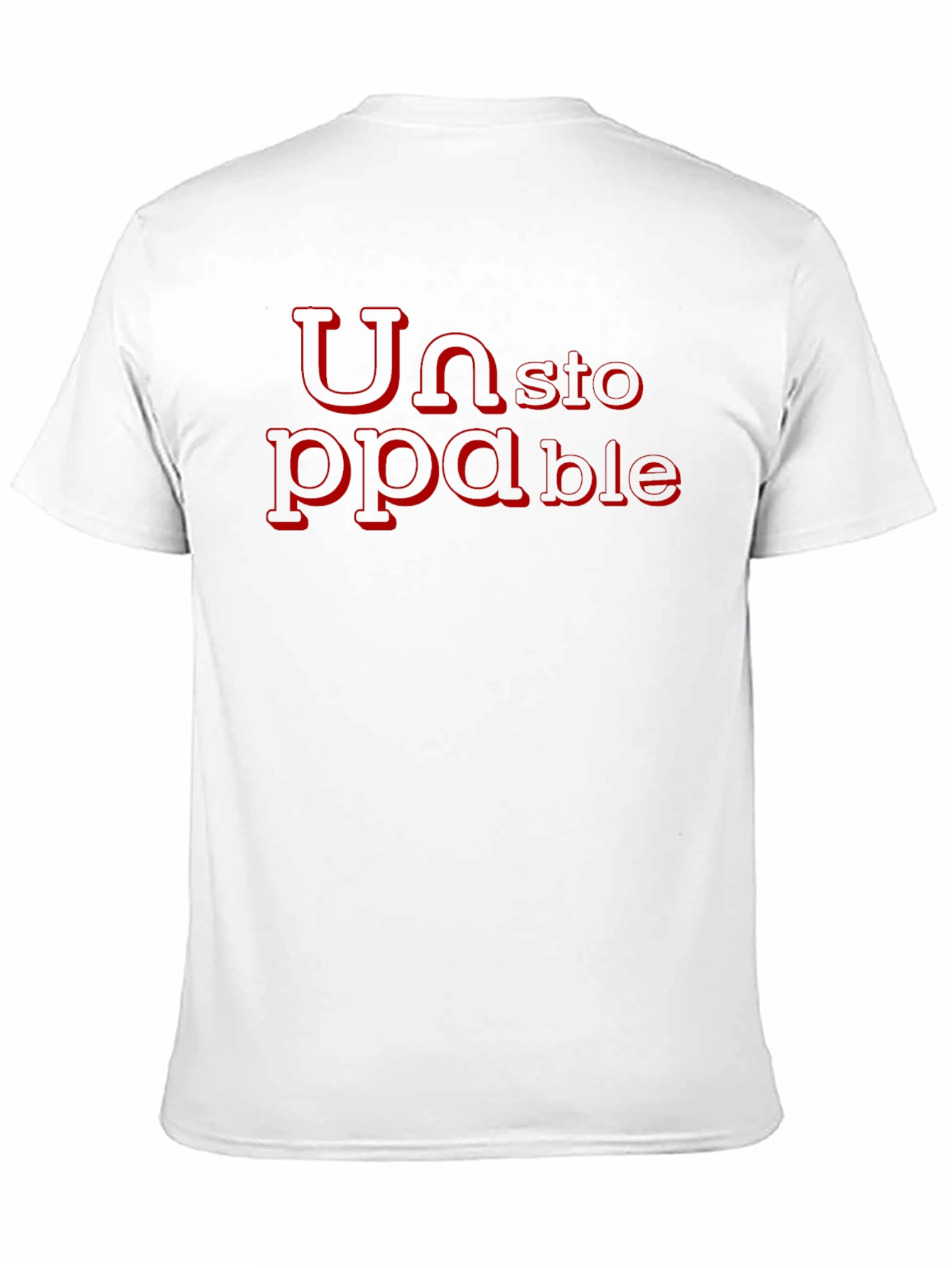 Unstoppable Graphic T-Shirt - Bold Statement Tee