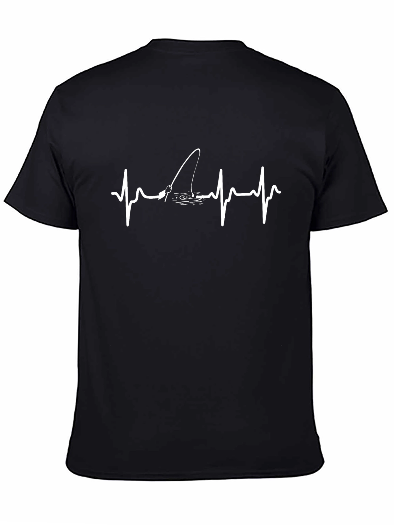 Fishing Heartbeat T-Shirt