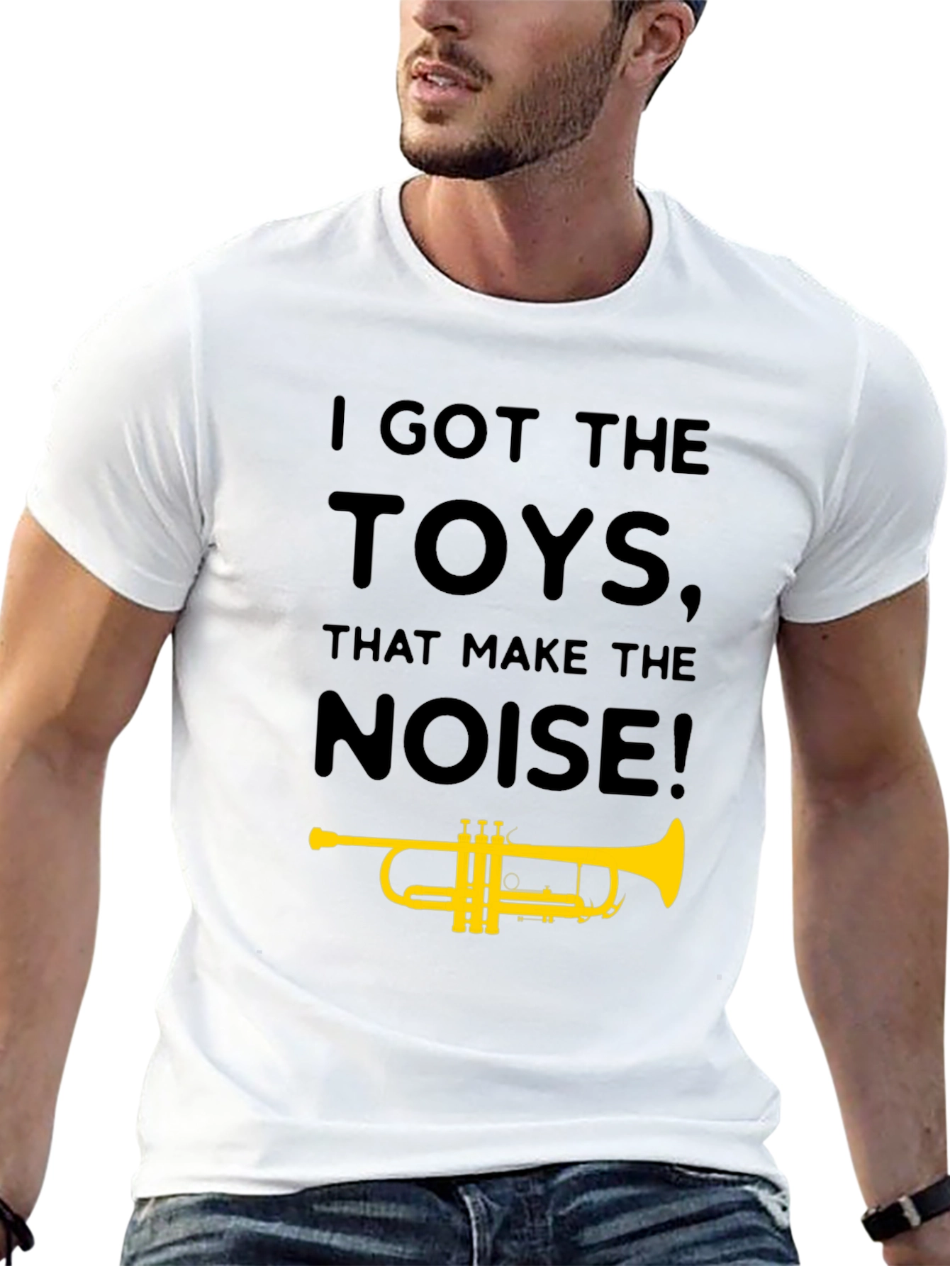 I Got The Toys Trumpet T-Shirt - Black