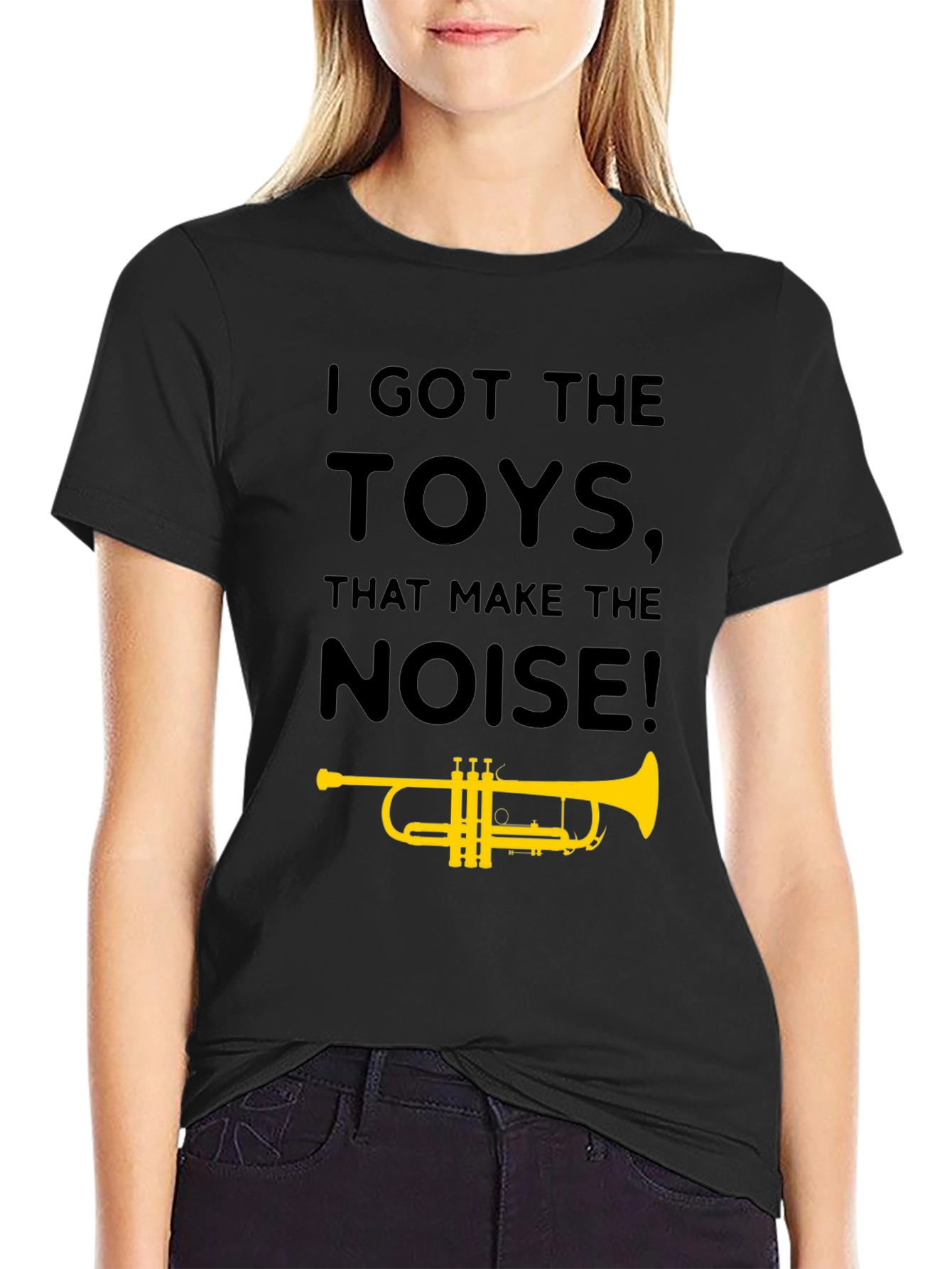 I Got The Toys Trumpet T-Shirt - Black