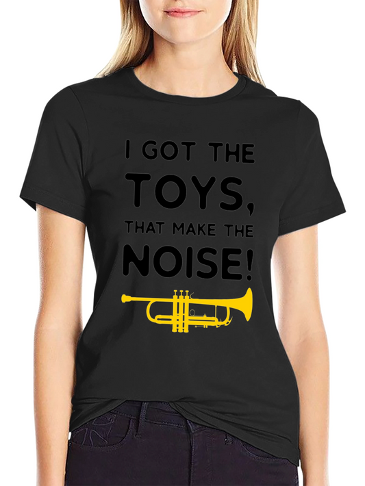I Got The Toys Trumpet T-Shirt - Black