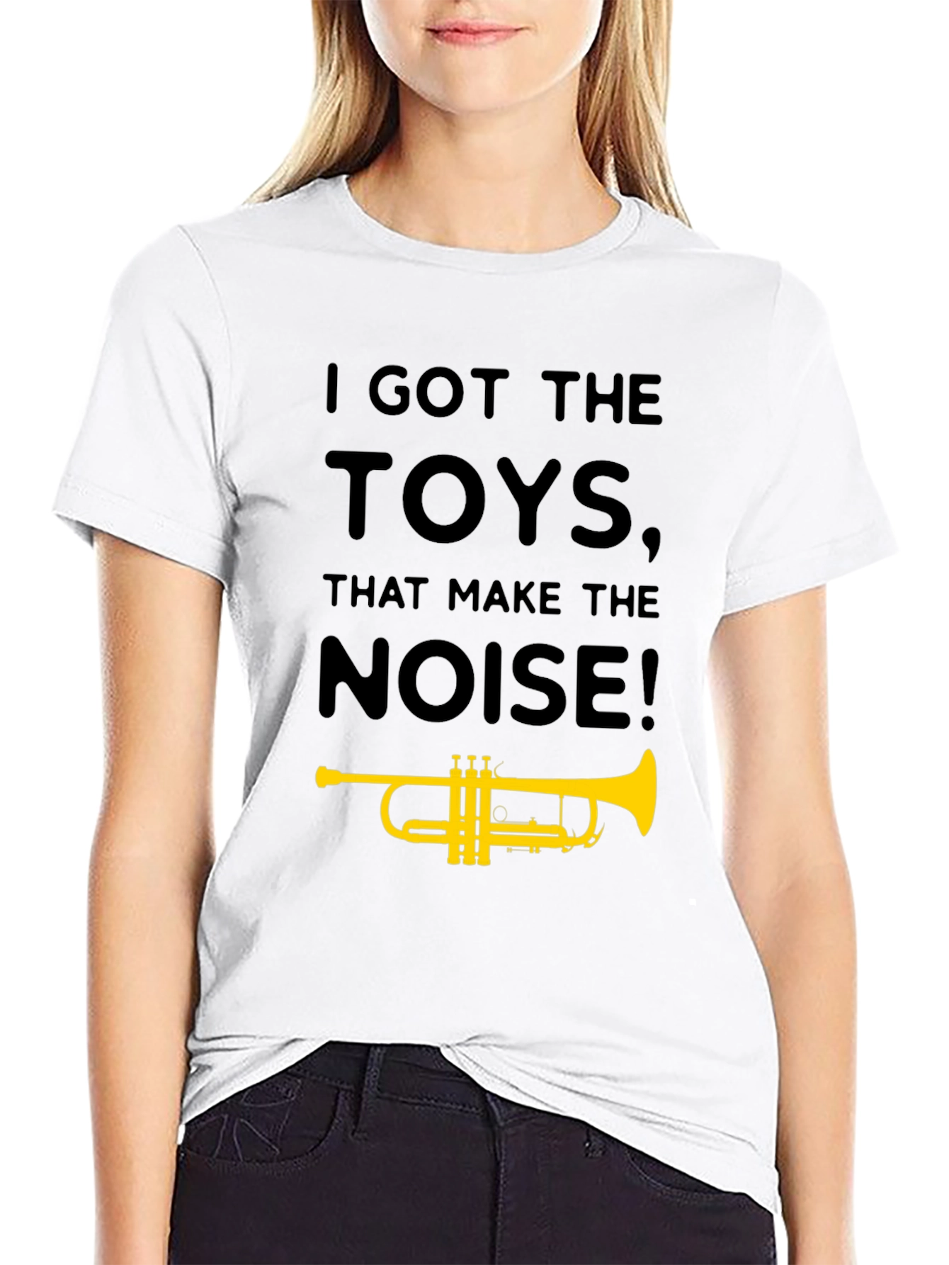 I Got The Toys Trumpet T-Shirt - Black