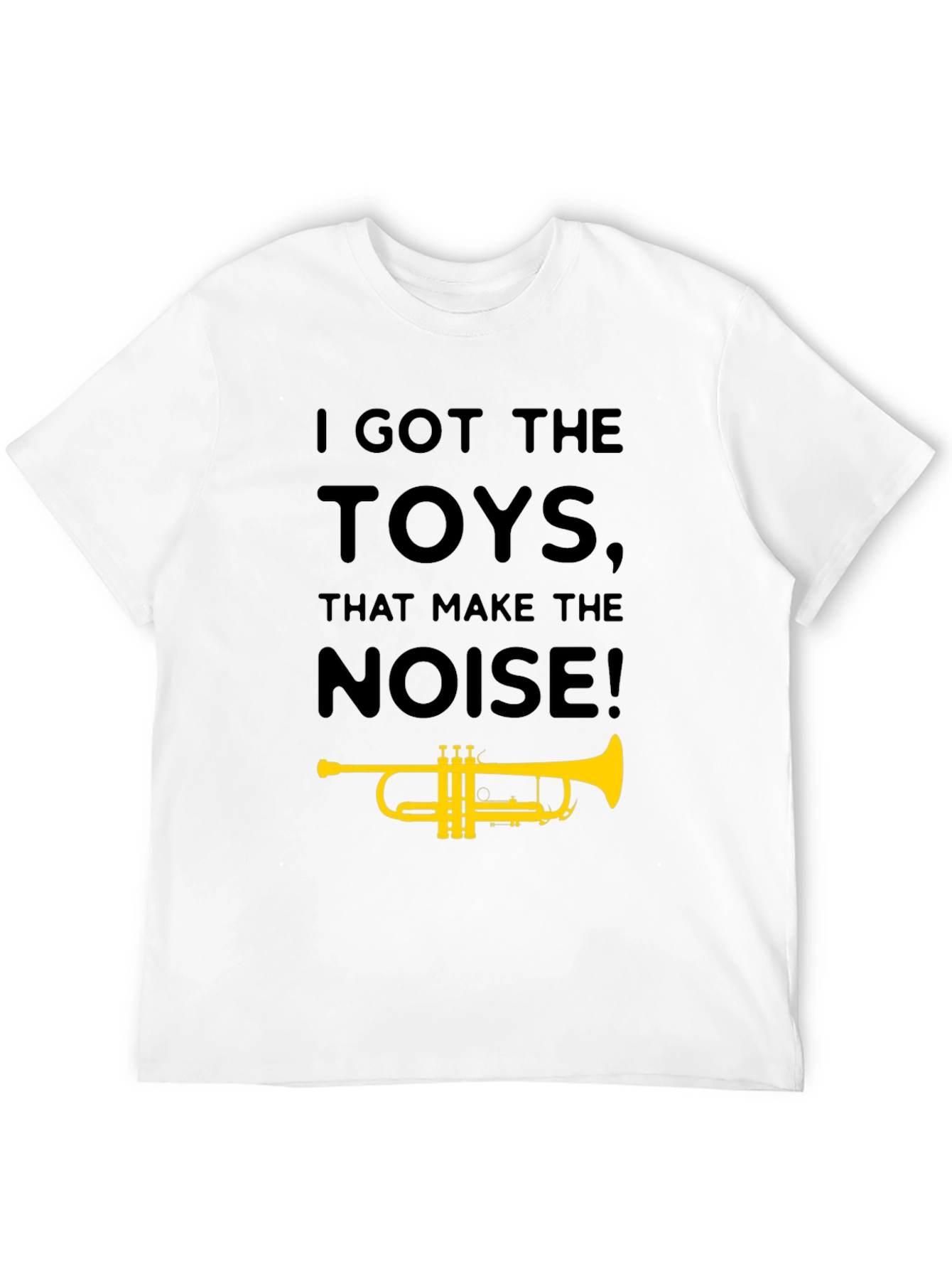 I Got The Toys Trumpet T-Shirt - Black