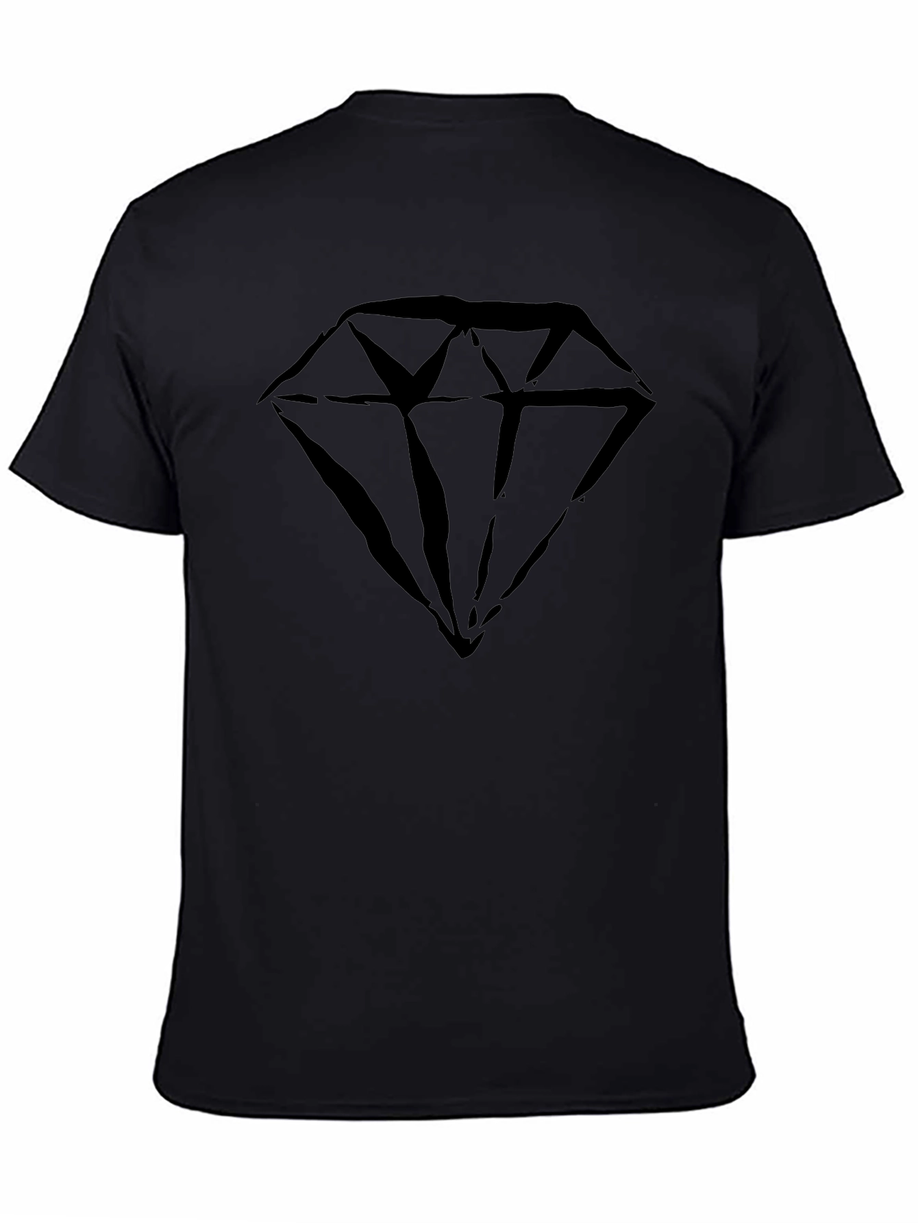 Diamond Graphic T-Shirt - Stylish Mens Tee