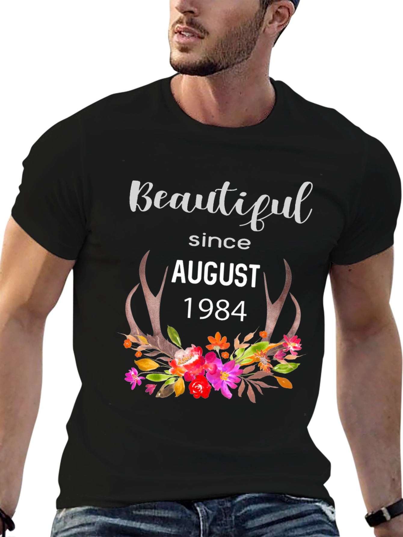 Beautiful Since August 1984 Graphic T-Shirt