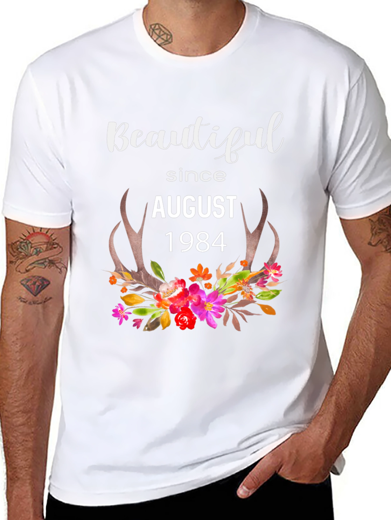 Beautiful Since August 1984 Graphic T-Shirt