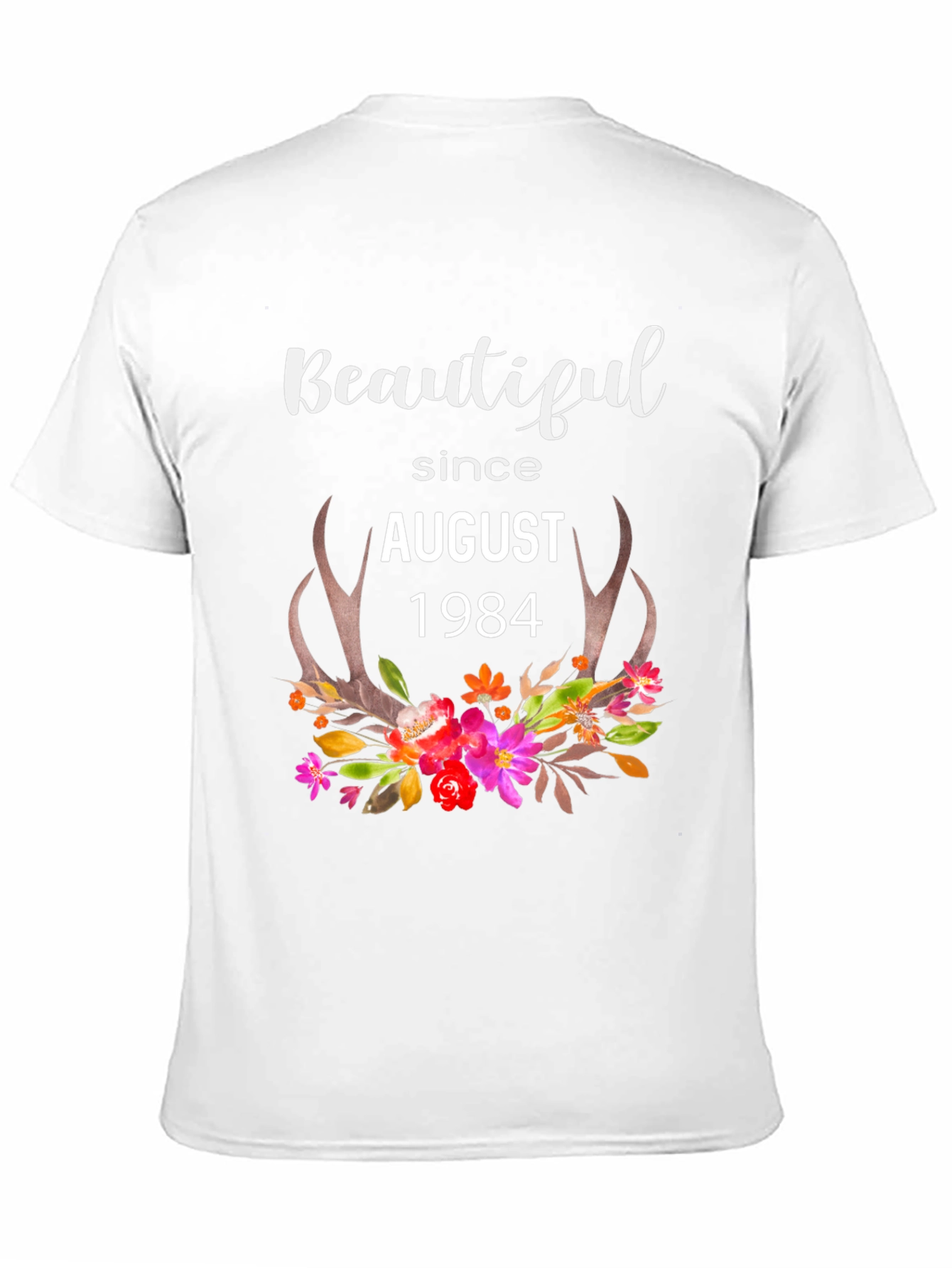 Beautiful Since August 1984 Graphic T-Shirt