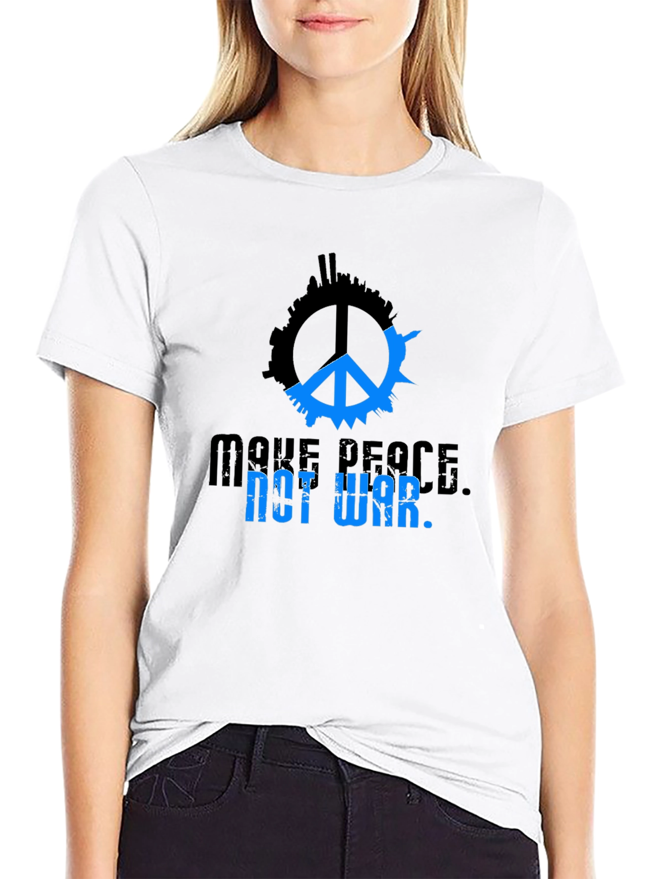 Peace Not War Graphic T-Shirt