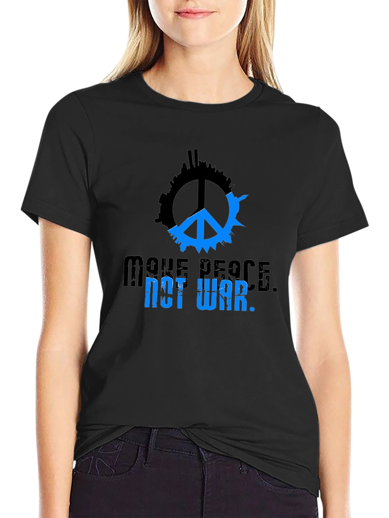 Peace Not War Graphic T-Shirt