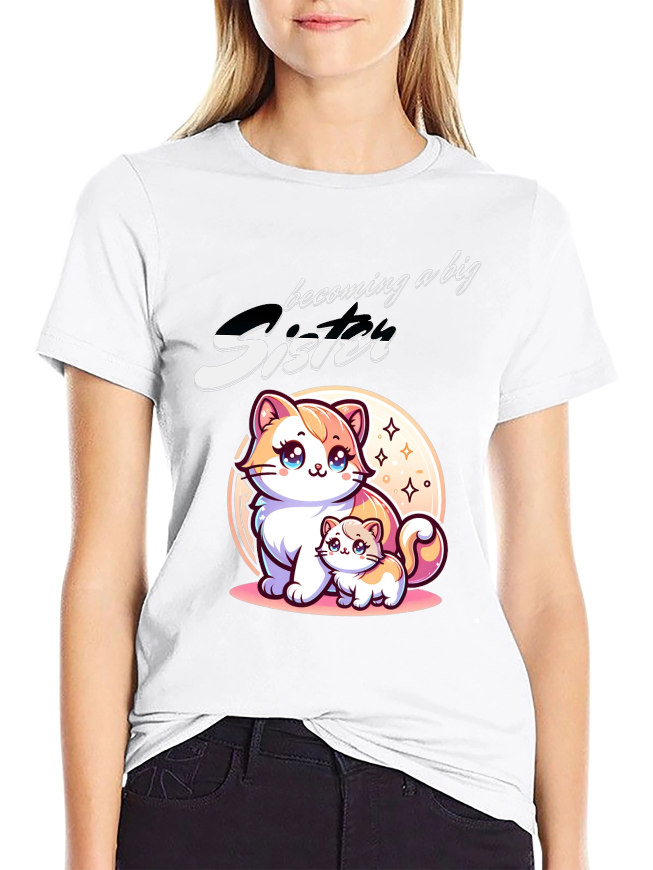 Becoming a Big Sister Cat T-Shirt
