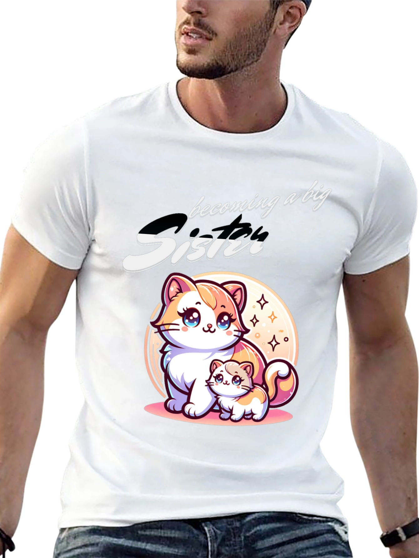 Becoming a Big Sister Cat T-Shirt