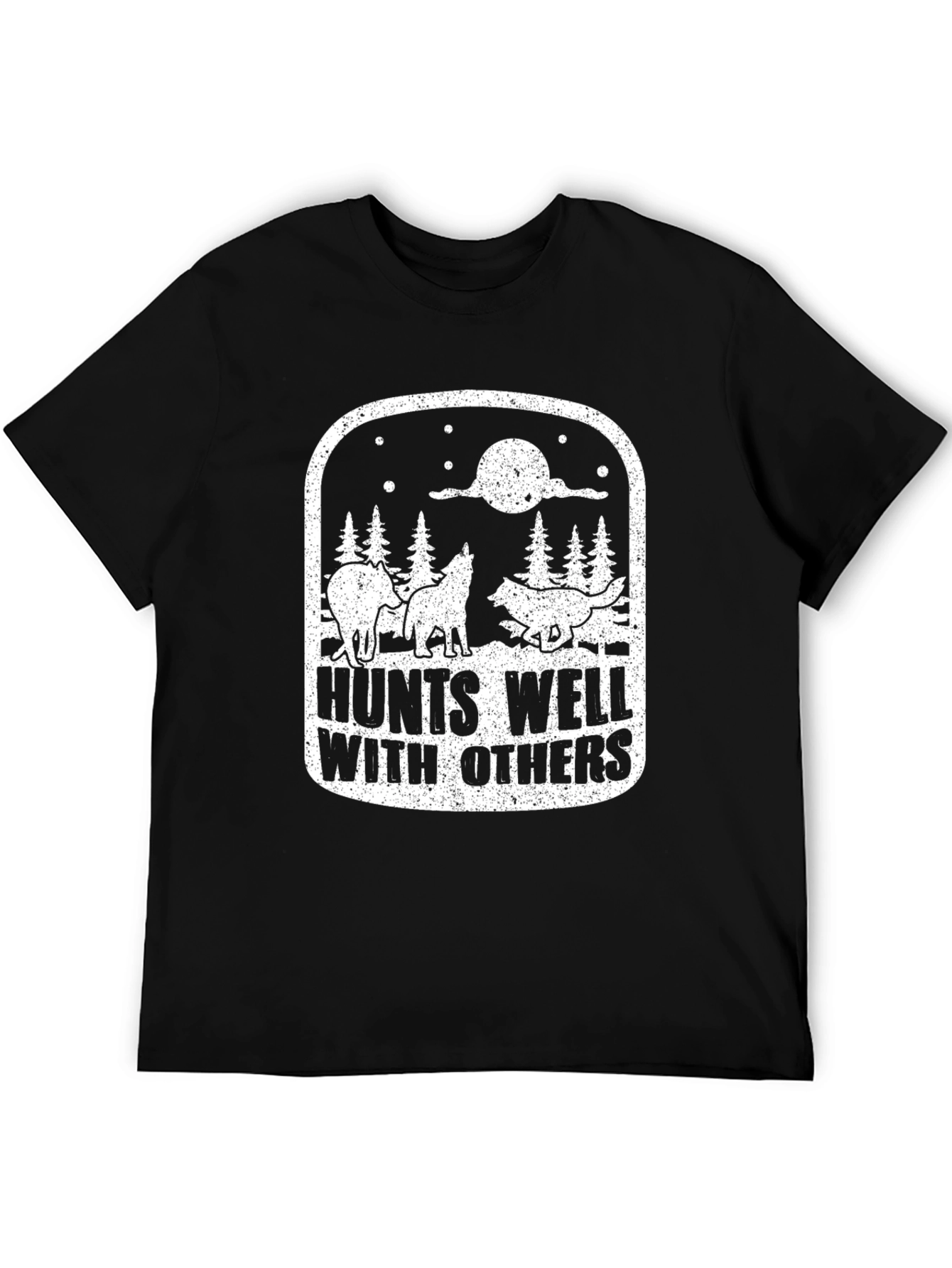 Hunts Well With Others Graphic Tee