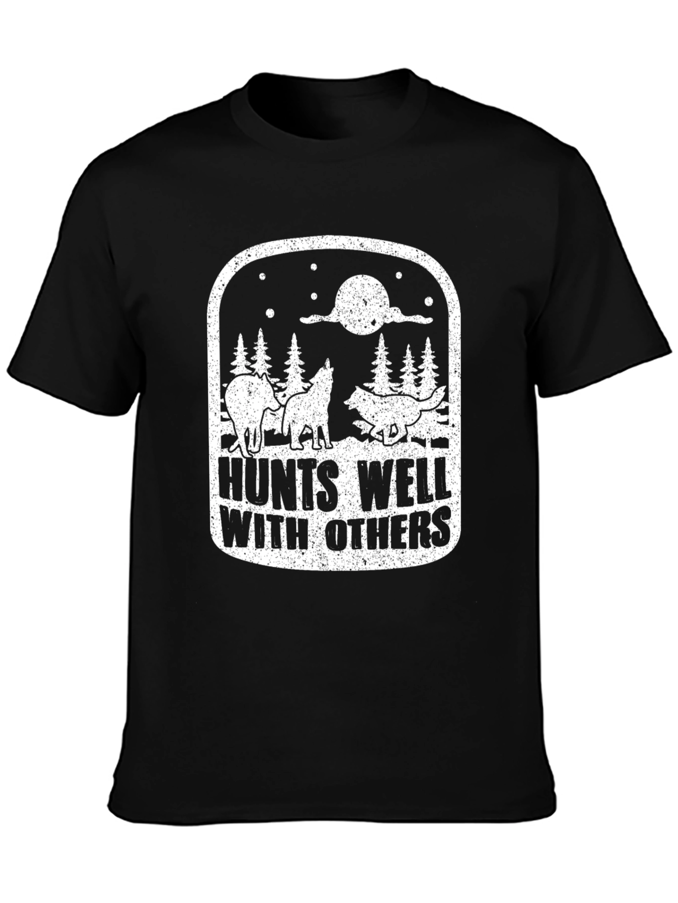 Hunts Well With Others Graphic Tee