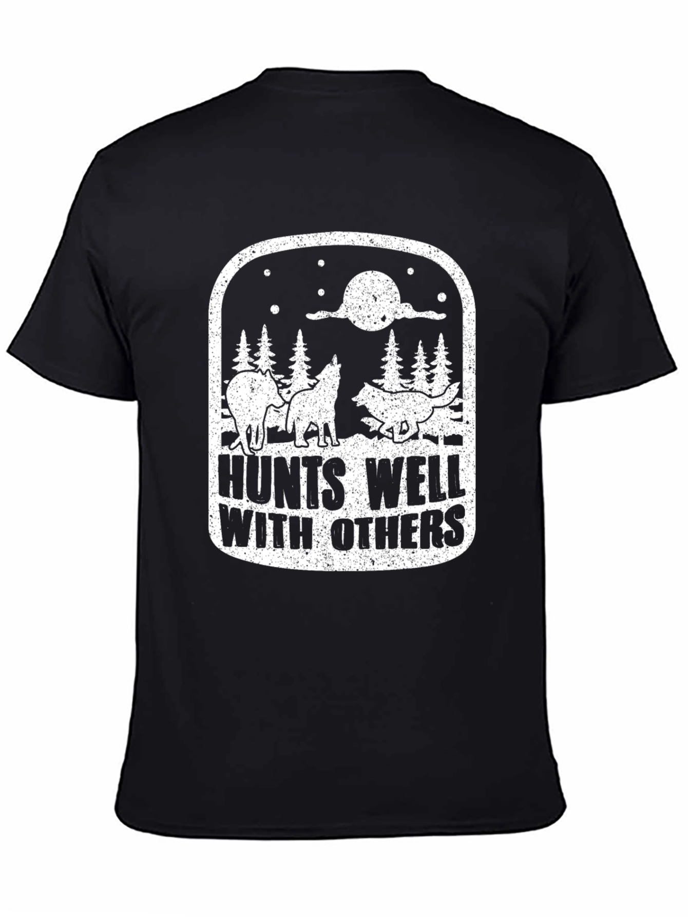 Hunts Well With Others Graphic Tee