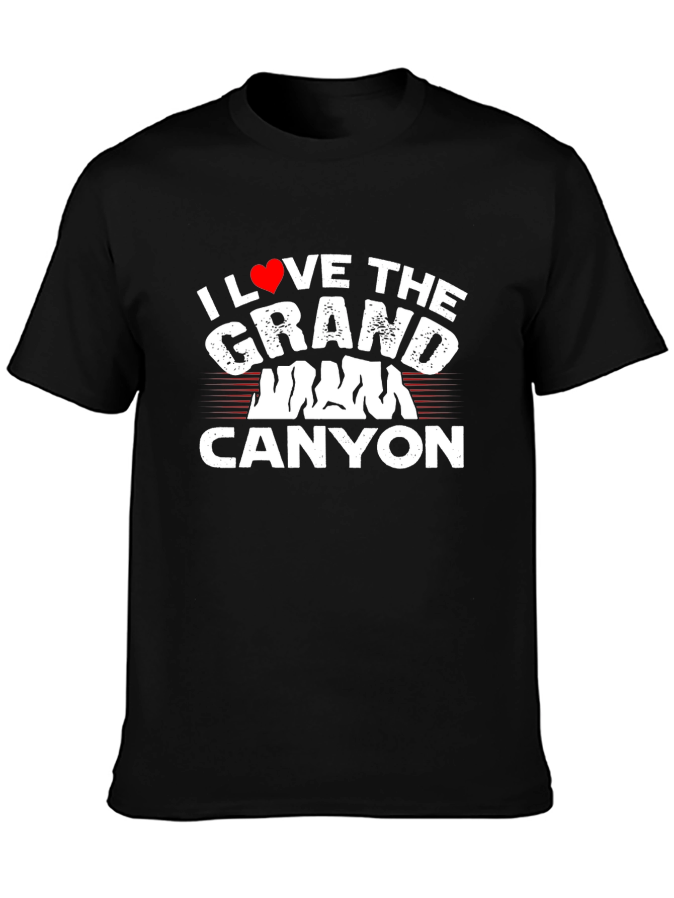 I Love the Grand Canyon Black T-Shirt