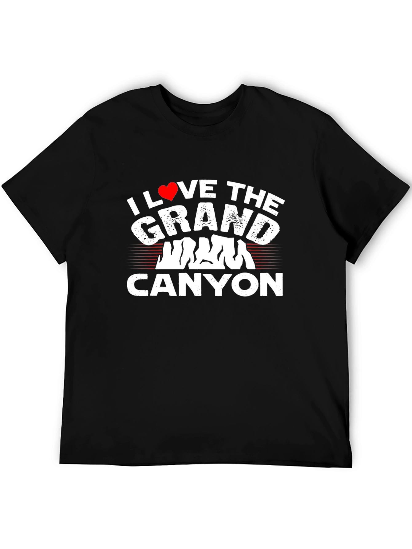 I Love the Grand Canyon Black T-Shirt