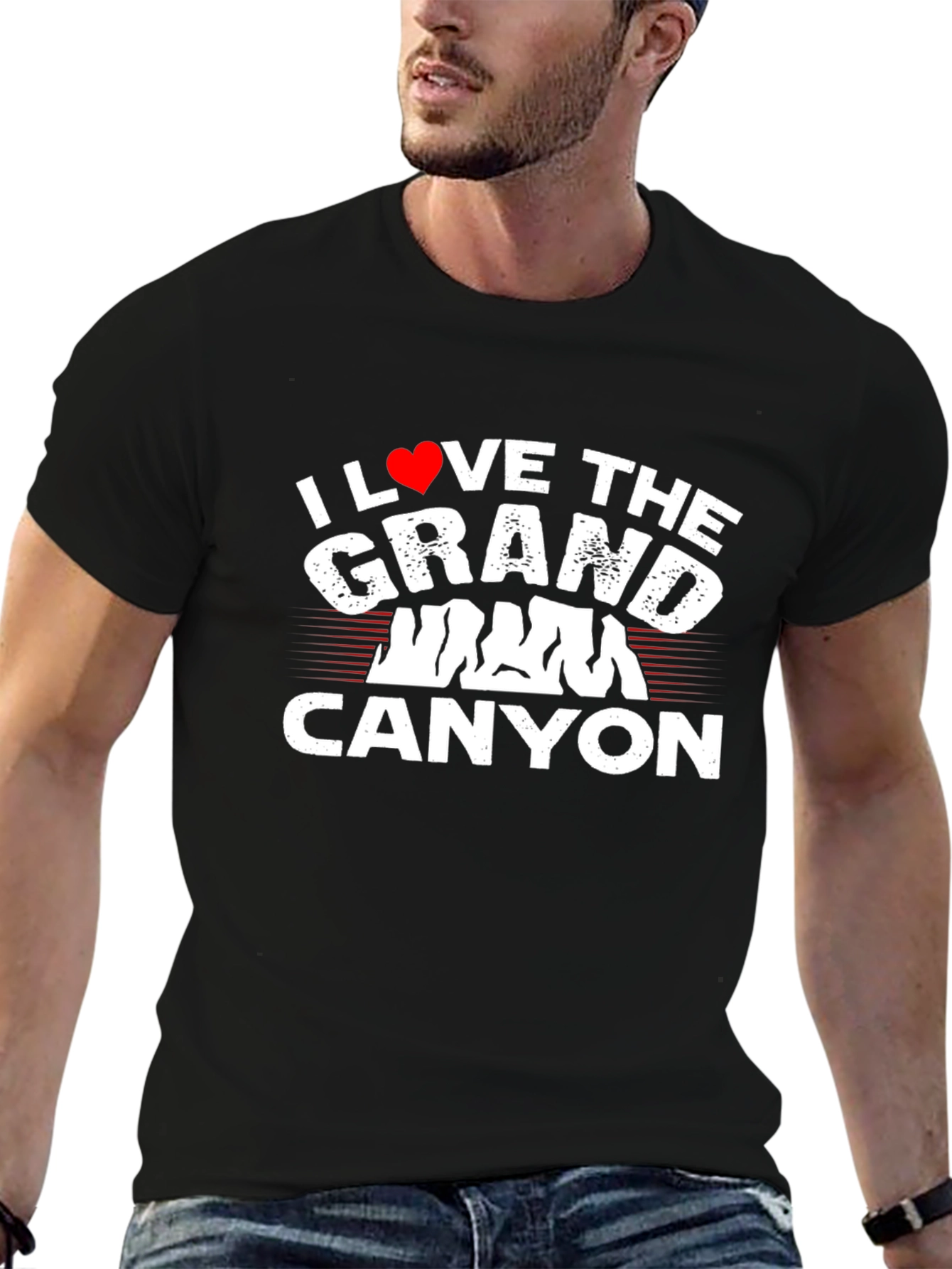 I Love the Grand Canyon Black T-Shirt