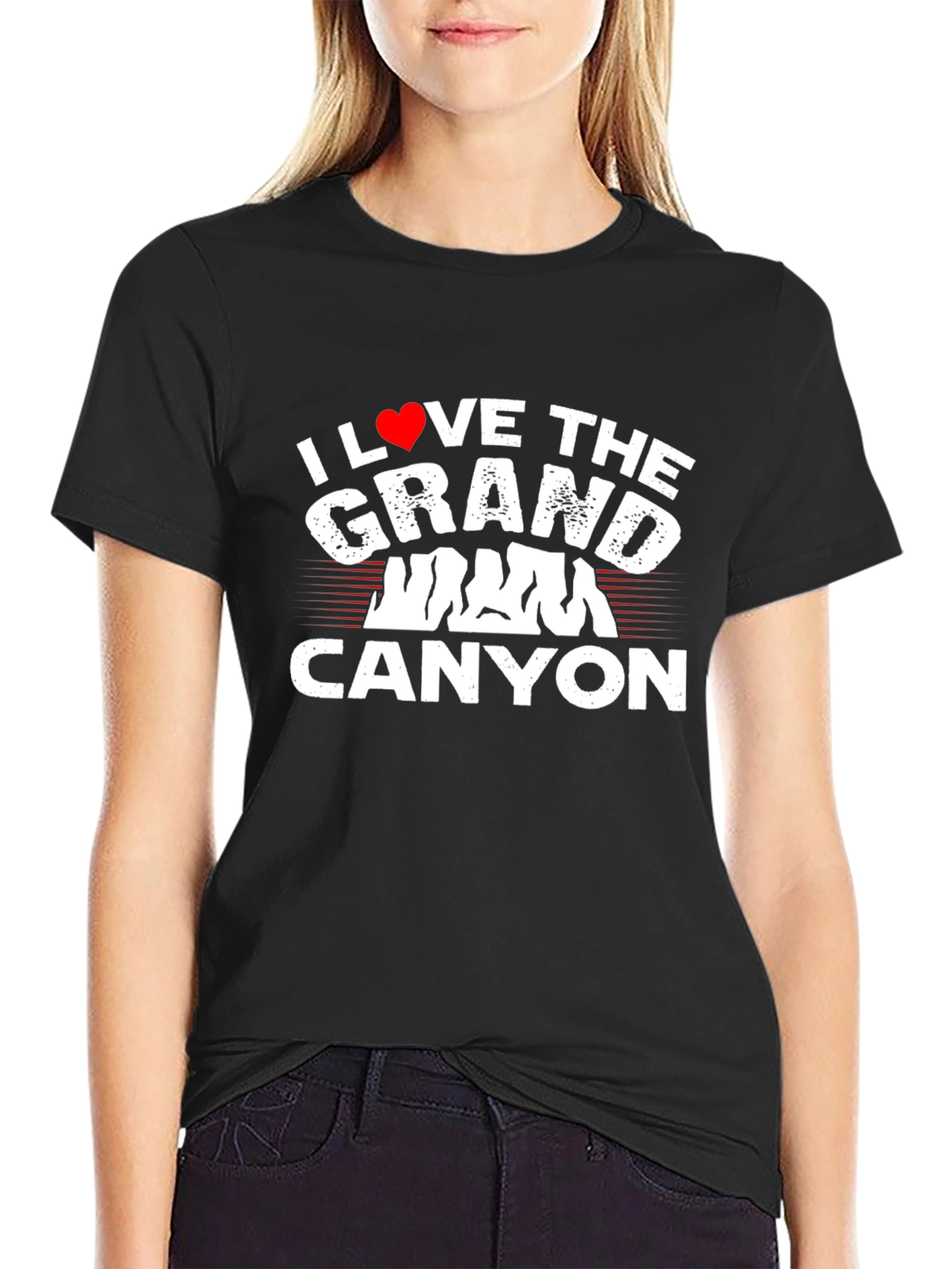 I Love the Grand Canyon Black T-Shirt