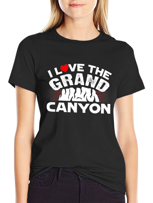 I Love the Grand Canyon Black T-Shirt