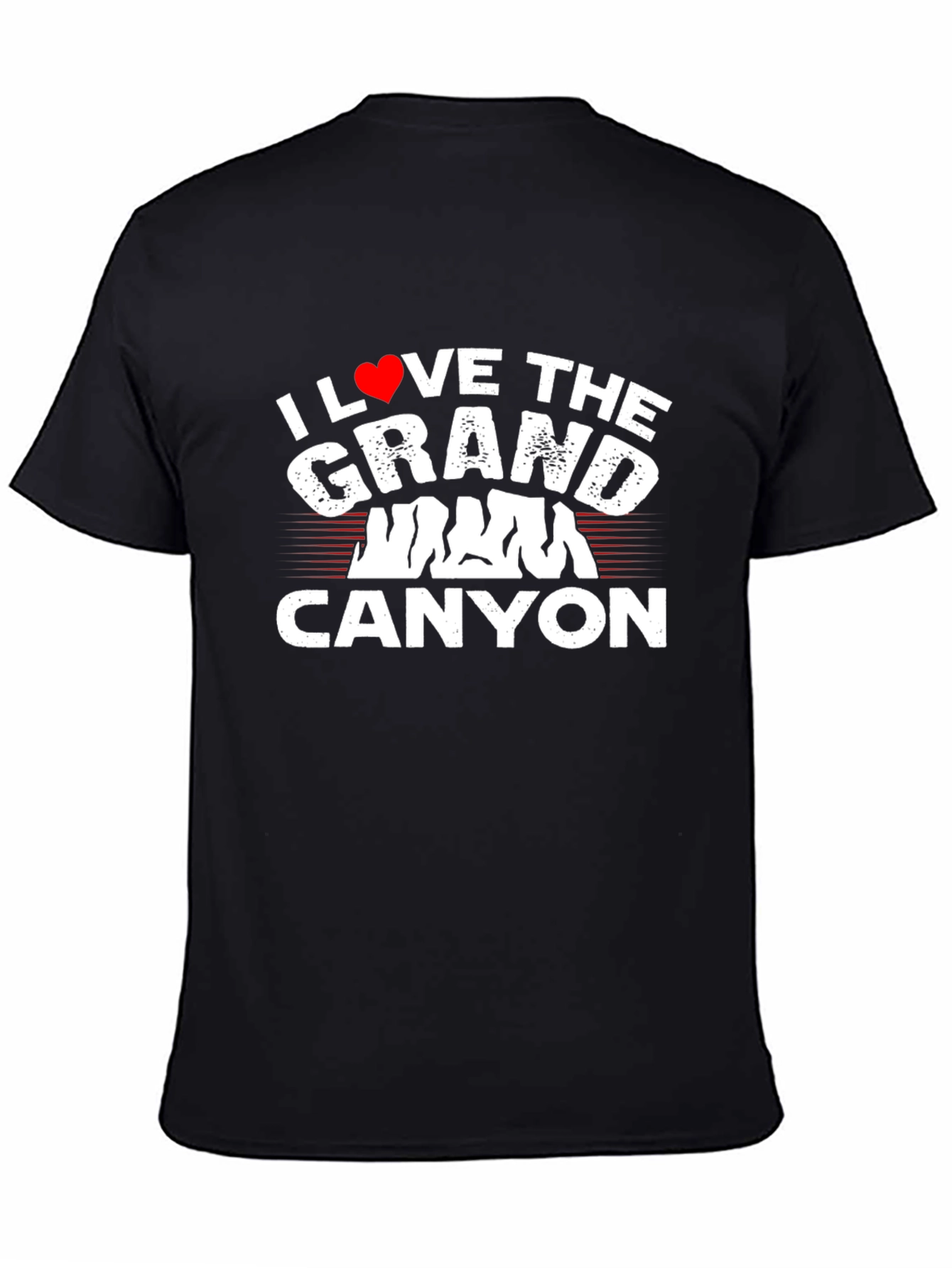 I Love the Grand Canyon Black T-Shirt