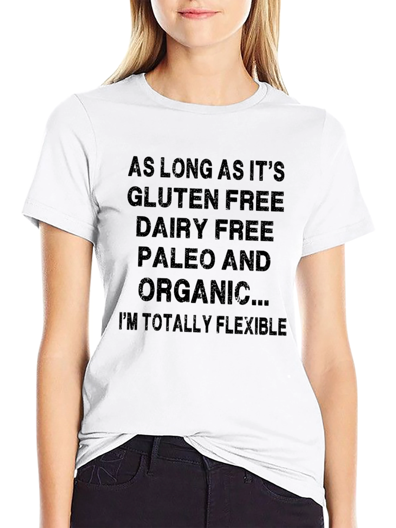 Gluten Dairy Free Organic T-Shirt Funny Foodie Tee