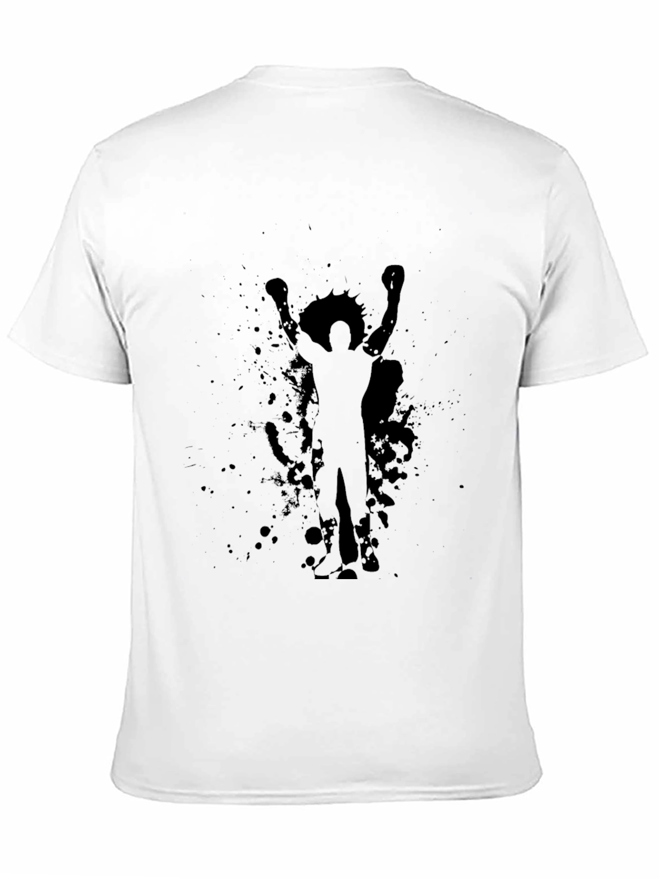 Rocky Balboa Silhouette Black T-Shirt
