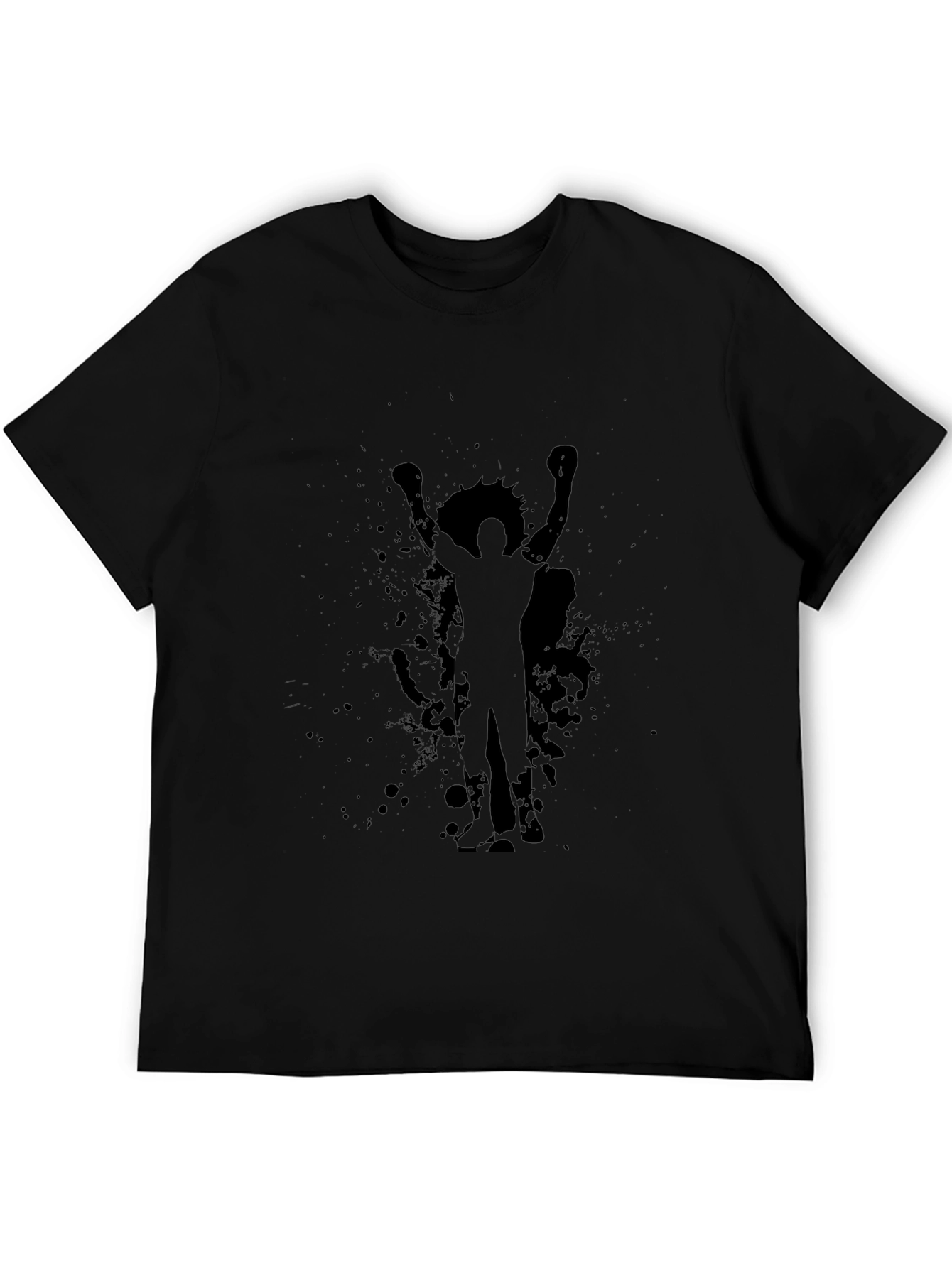 Rocky Balboa Silhouette Black T-Shirt