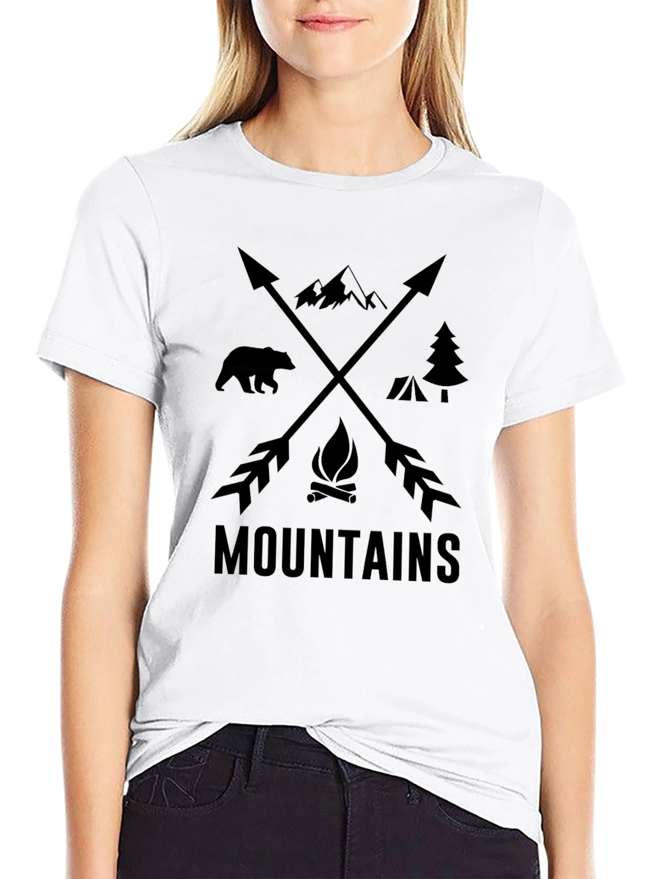 Mountains Graphic Tee - Adventure Awaits!