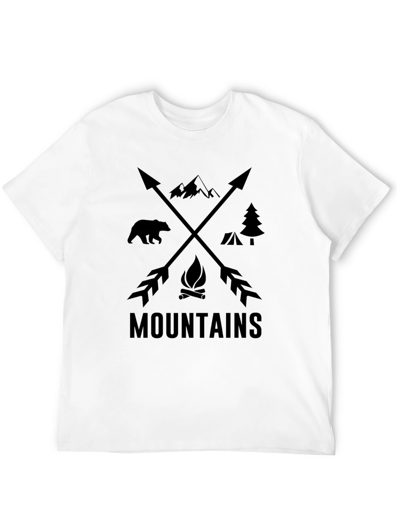 Mountains Graphic Tee - Adventure Awaits!
