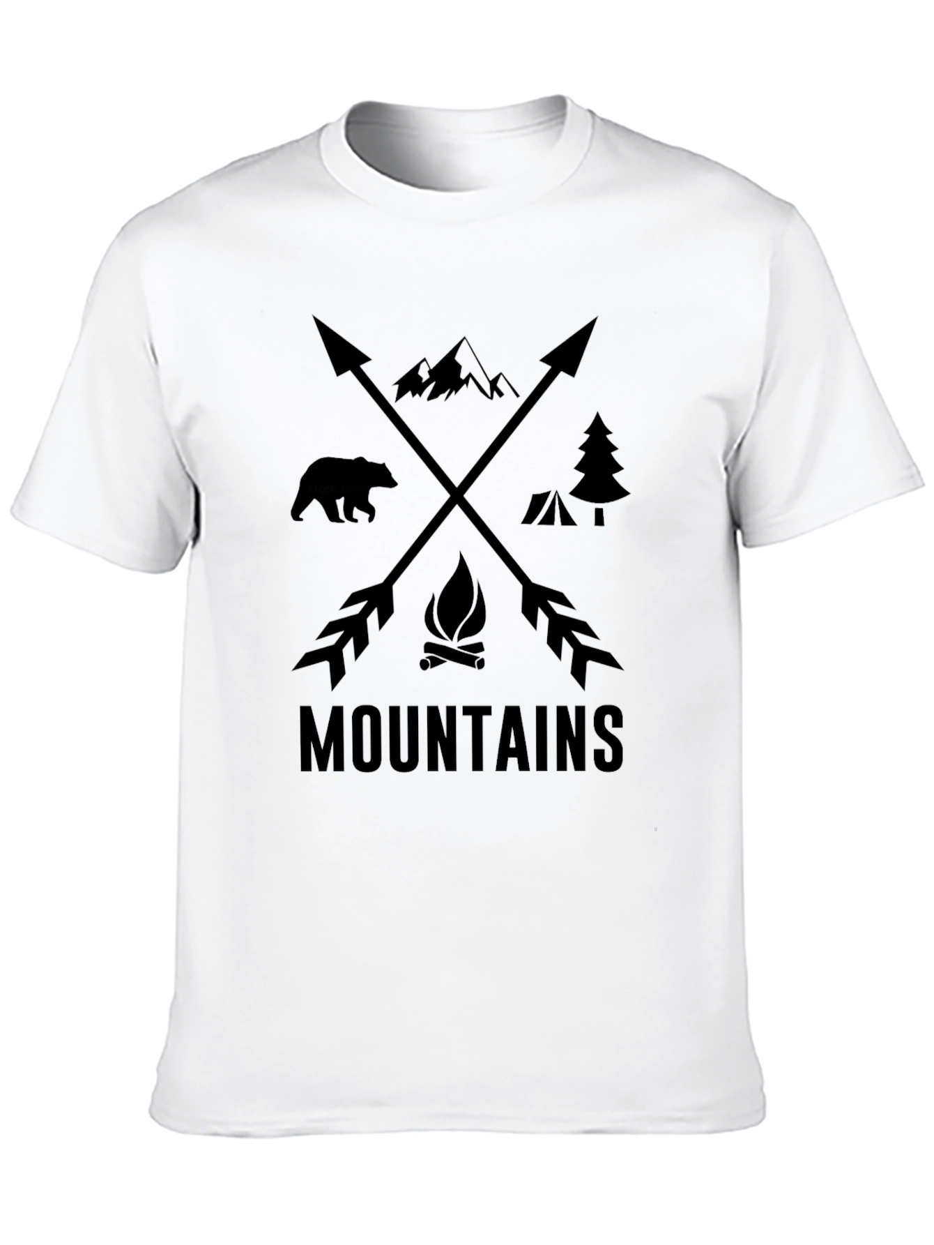 Mountains Graphic Tee - Adventure Awaits!