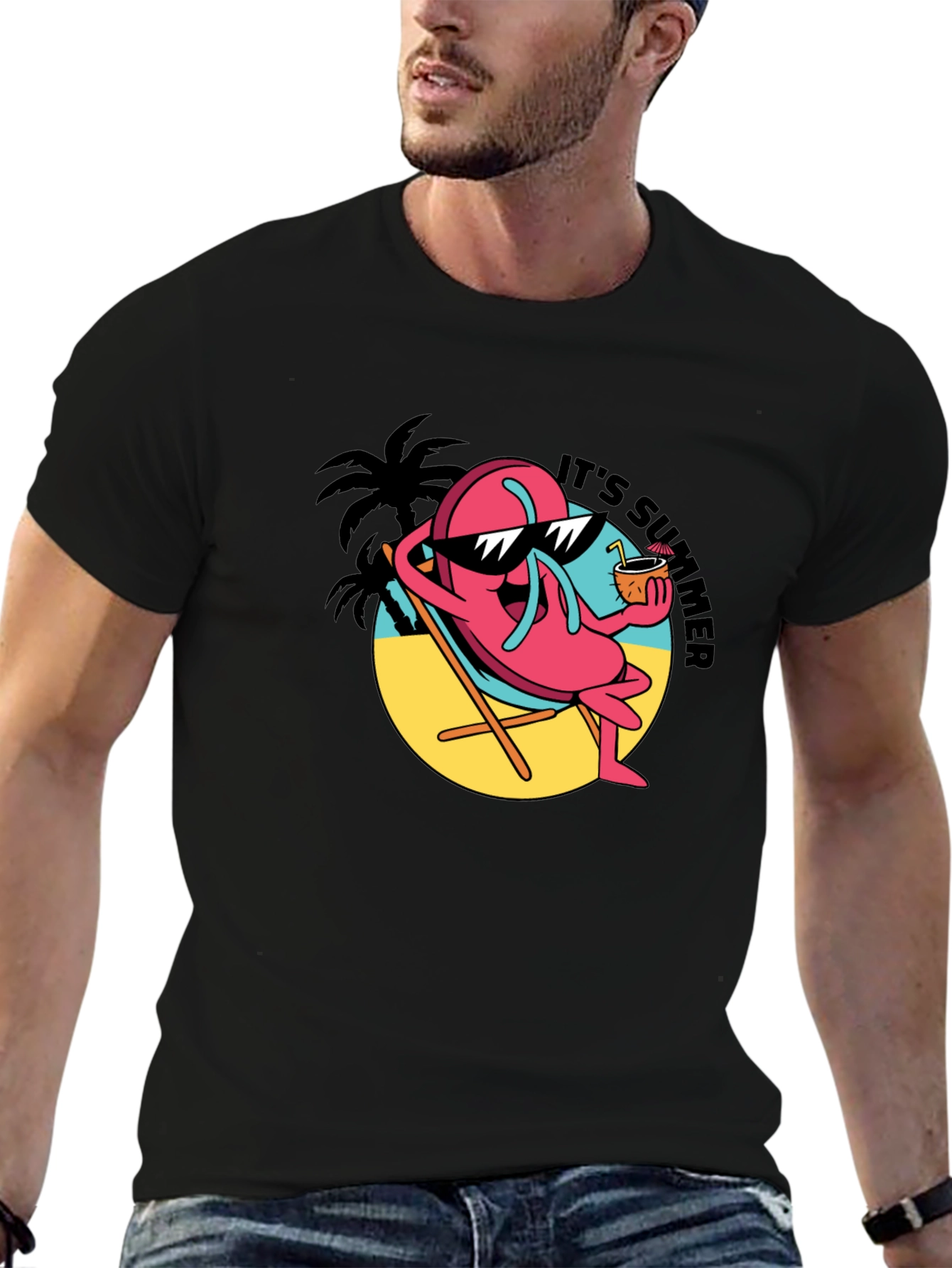Cool Summer Flip-Flop Graphic Tee