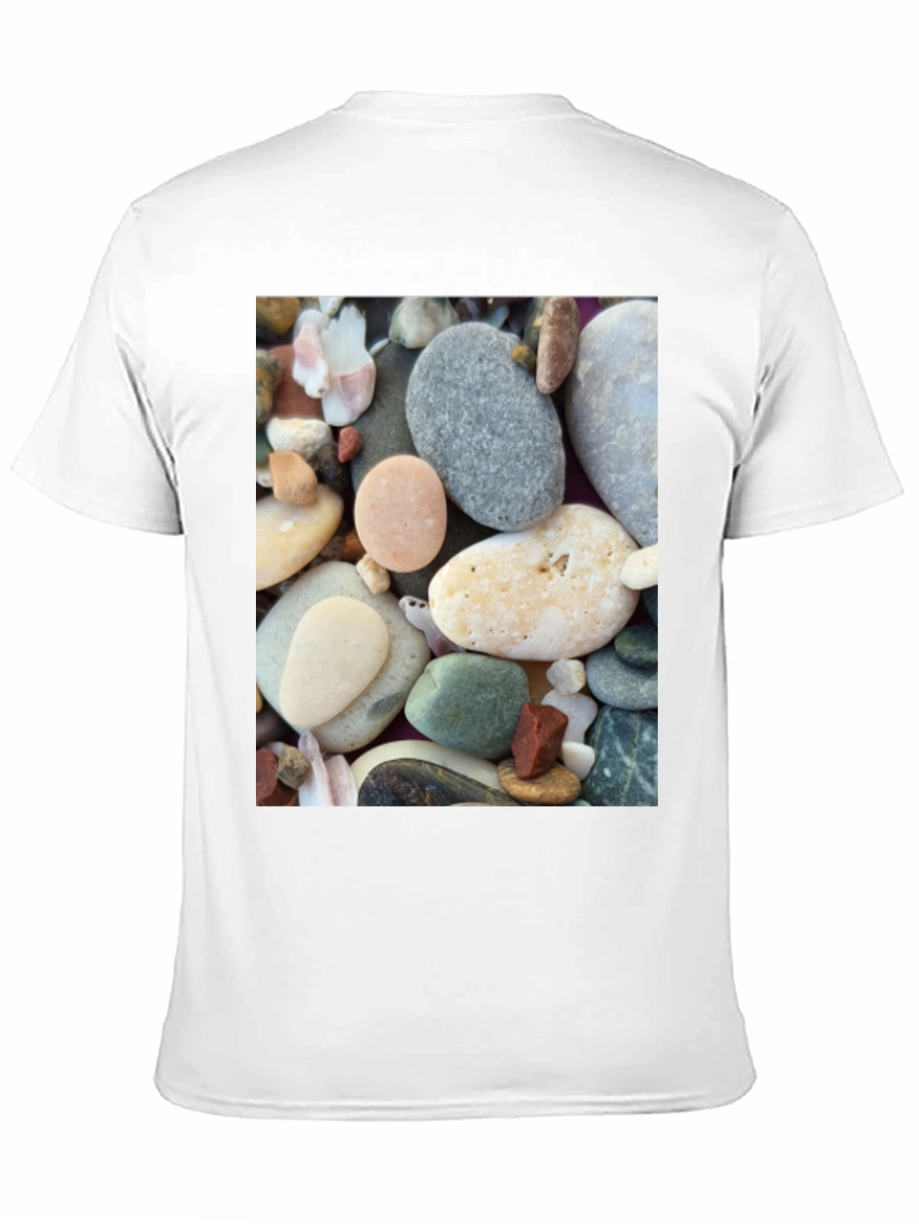 Pebble Print Tee - Beach Lovers Comfort