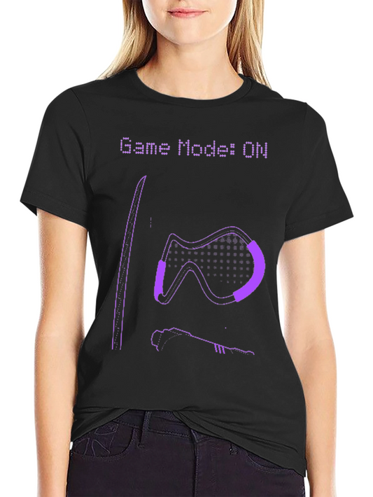 Game Mode ON Graphic Tee - Gamer Gift