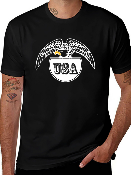Eagle USA Graphic Black T-Shirt