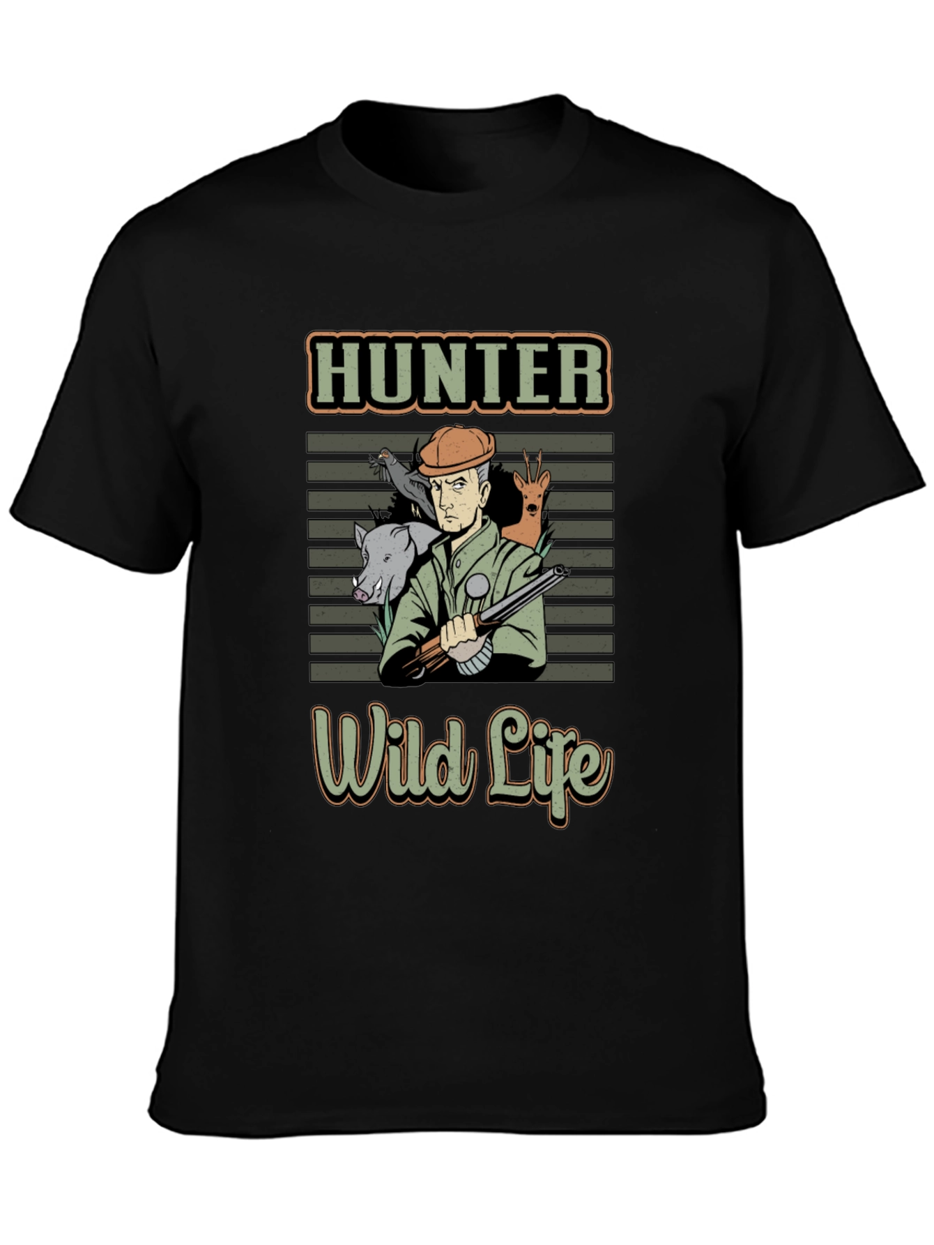 Hunter Wild Life Graphic T-Shirt