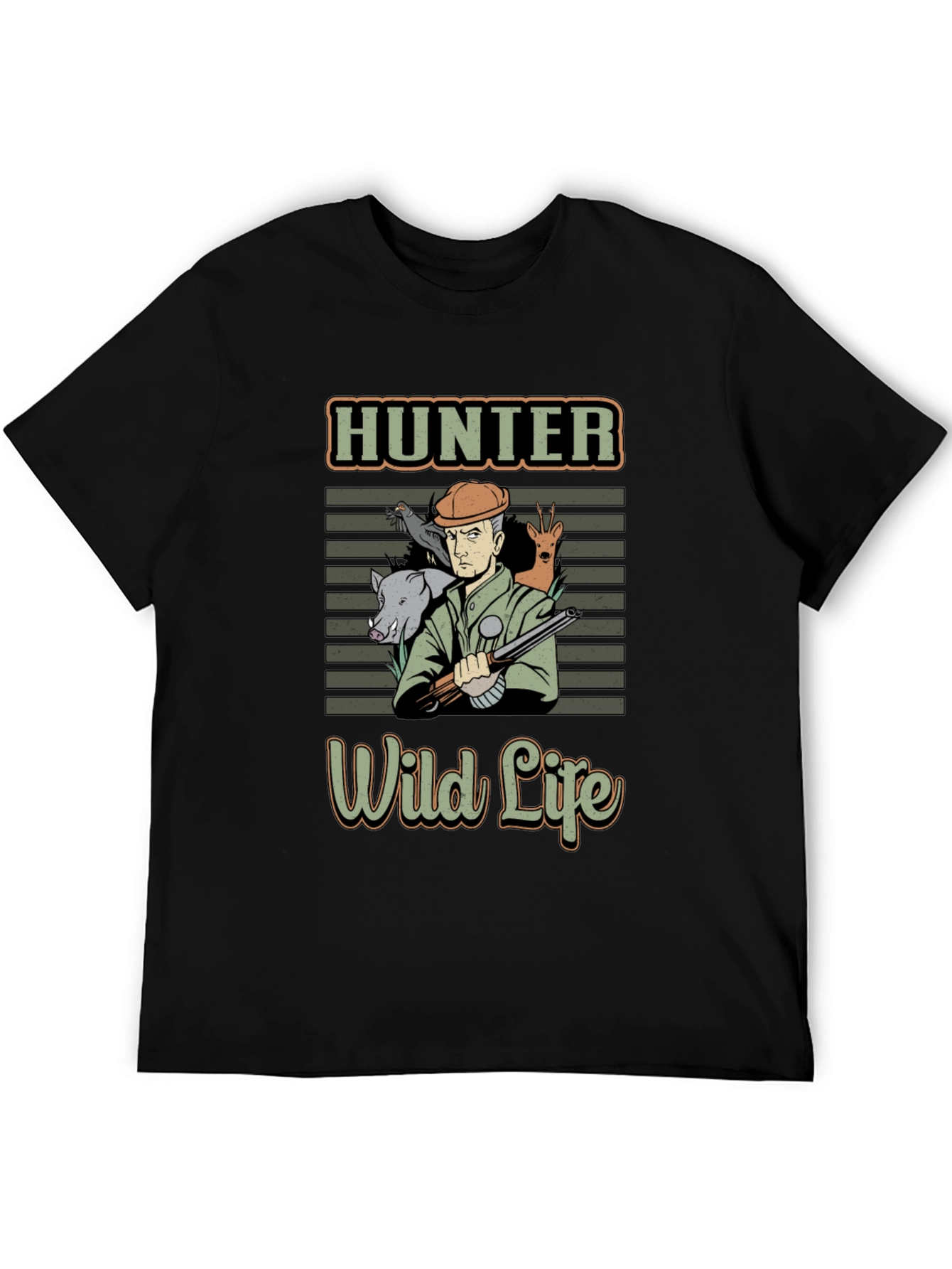 Hunter Wild Life Graphic T-Shirt