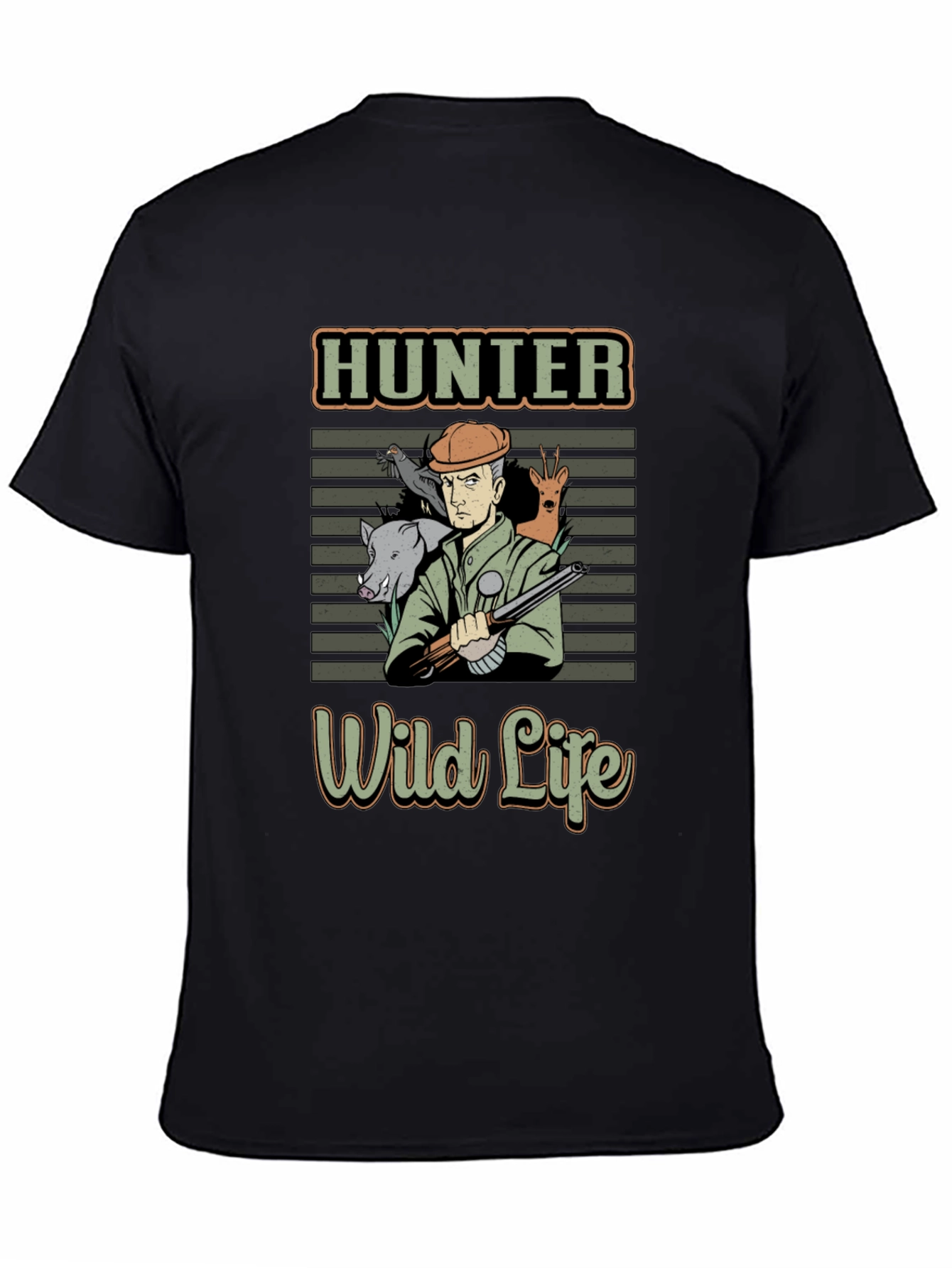 Hunter Wild Life Graphic T-Shirt