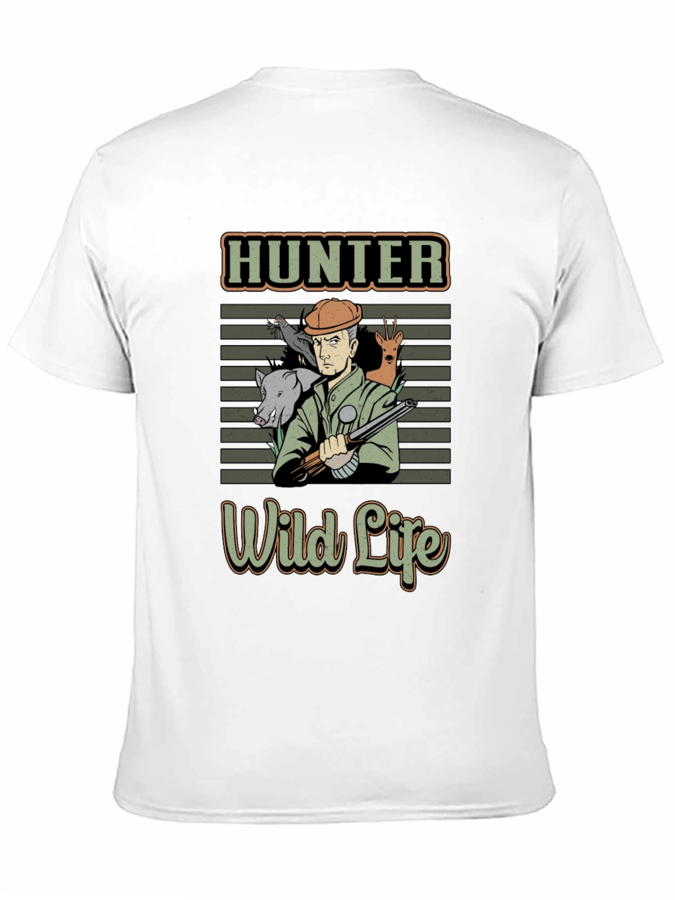 Hunter Wild Life Graphic T-Shirt