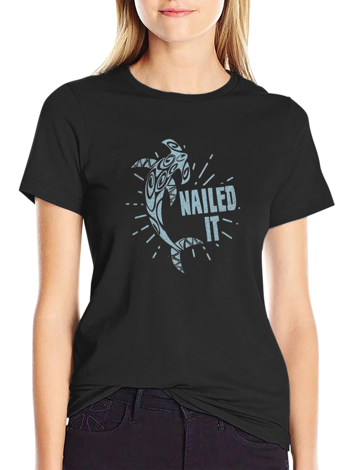 Nailed It Hammerhead Shark T-Shirt