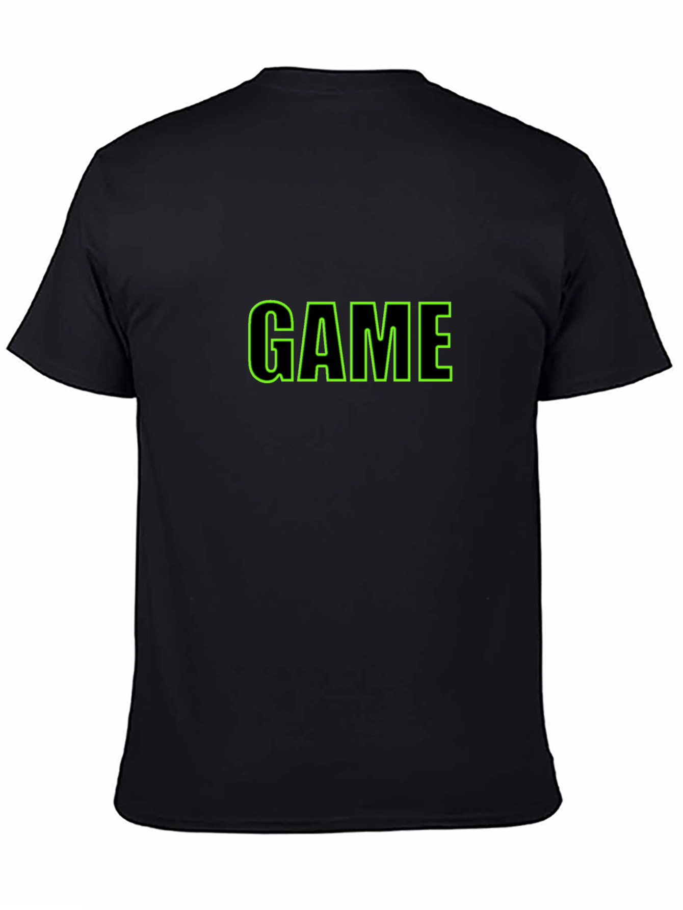 Gamer Style Black T-Shirt