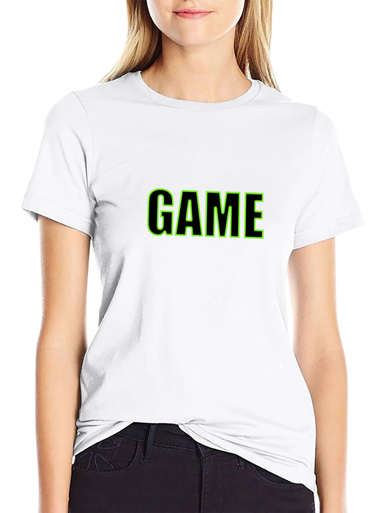 Gamer Style Black T-Shirt