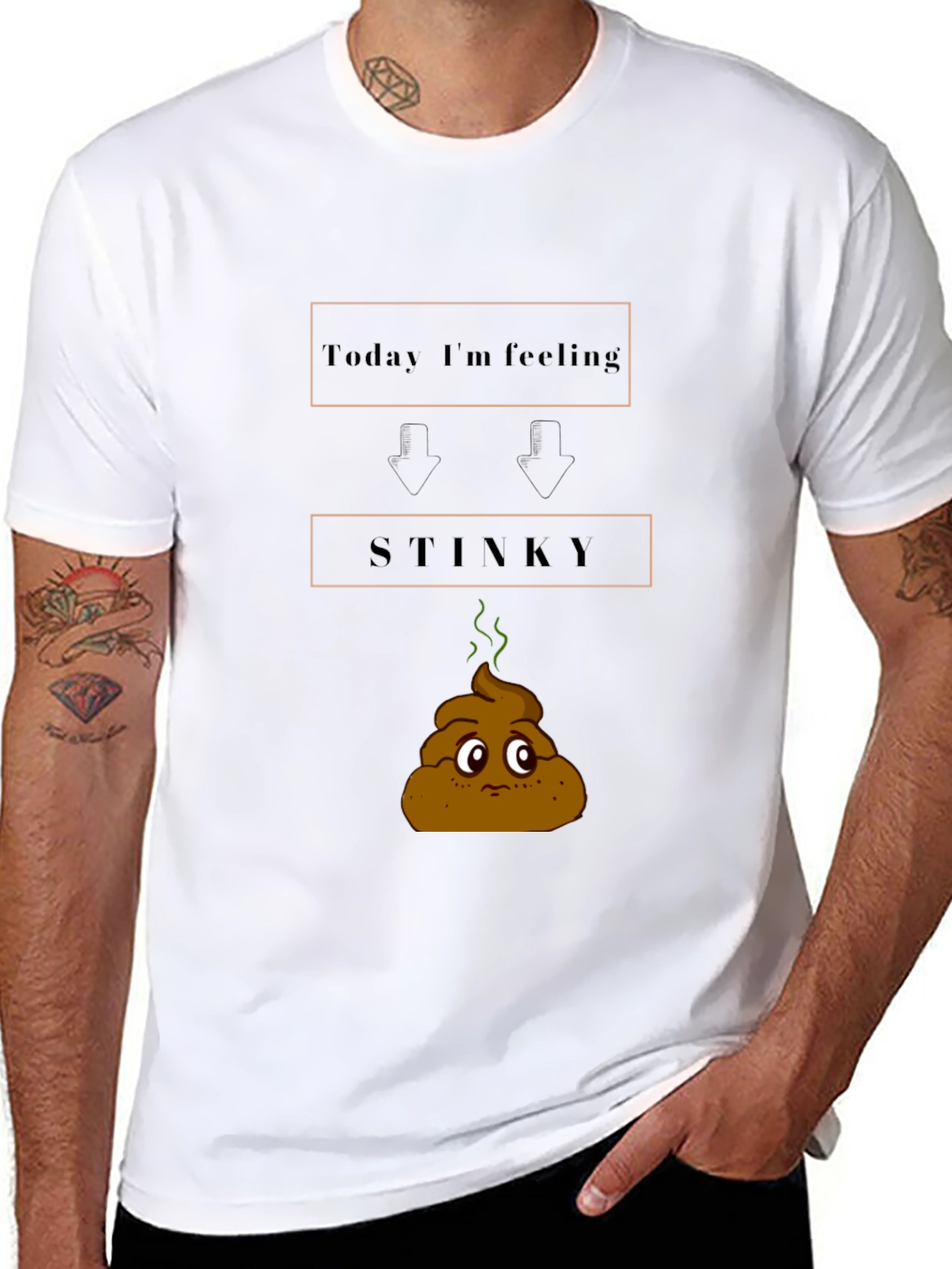 Today Im Feeling Stinky Graphic Tee