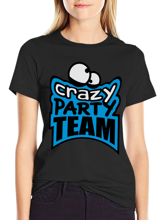 Crazy Party Team Graphic T-Shirt