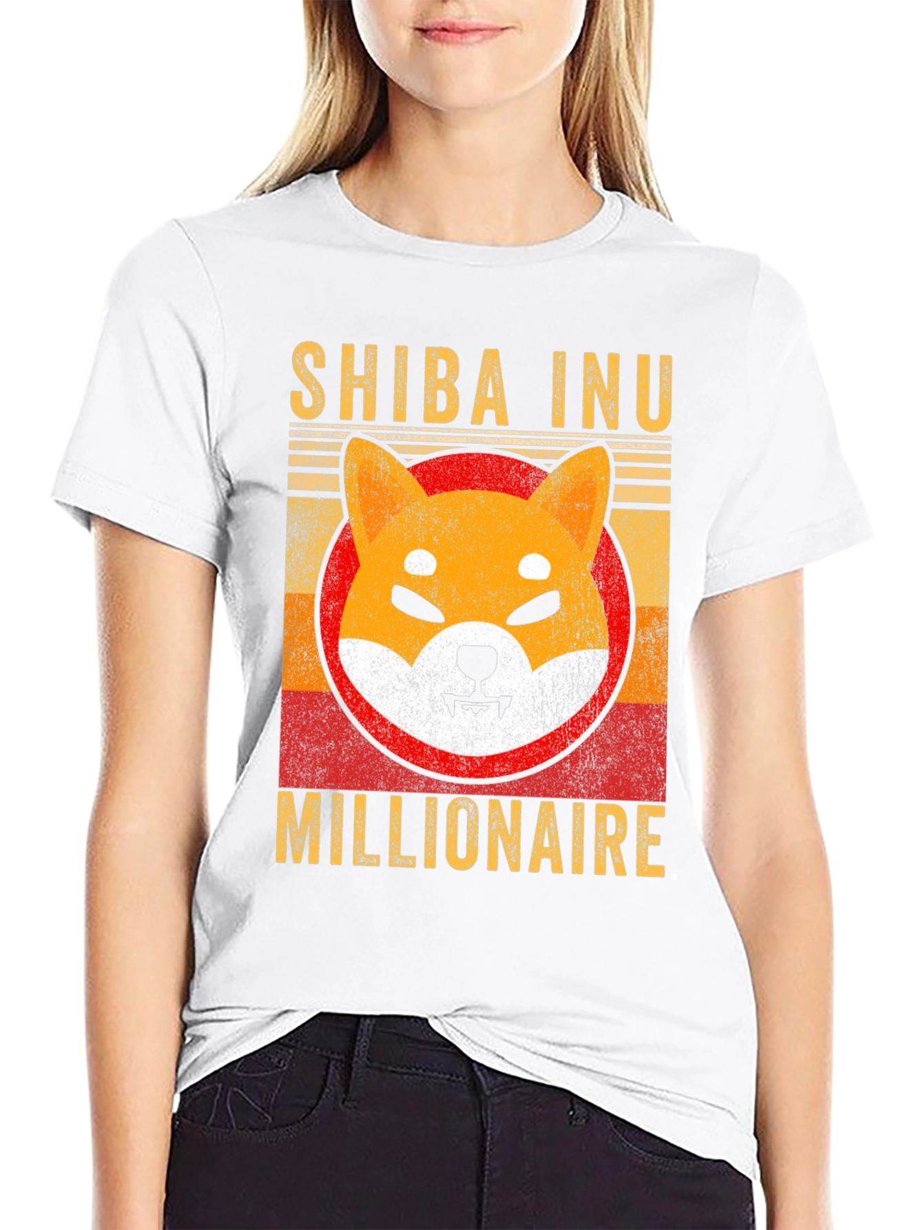 Shiba Inu Millionaire Graphic T-Shirt