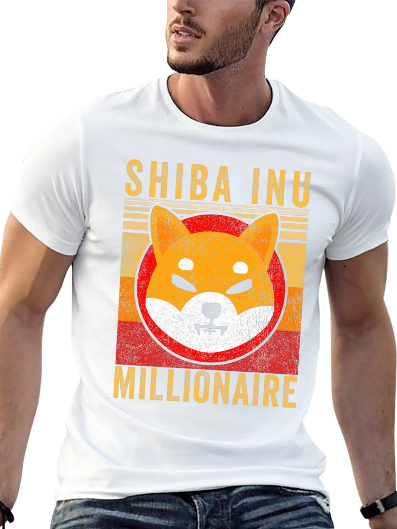 Shiba Inu Millionaire Graphic T-Shirt