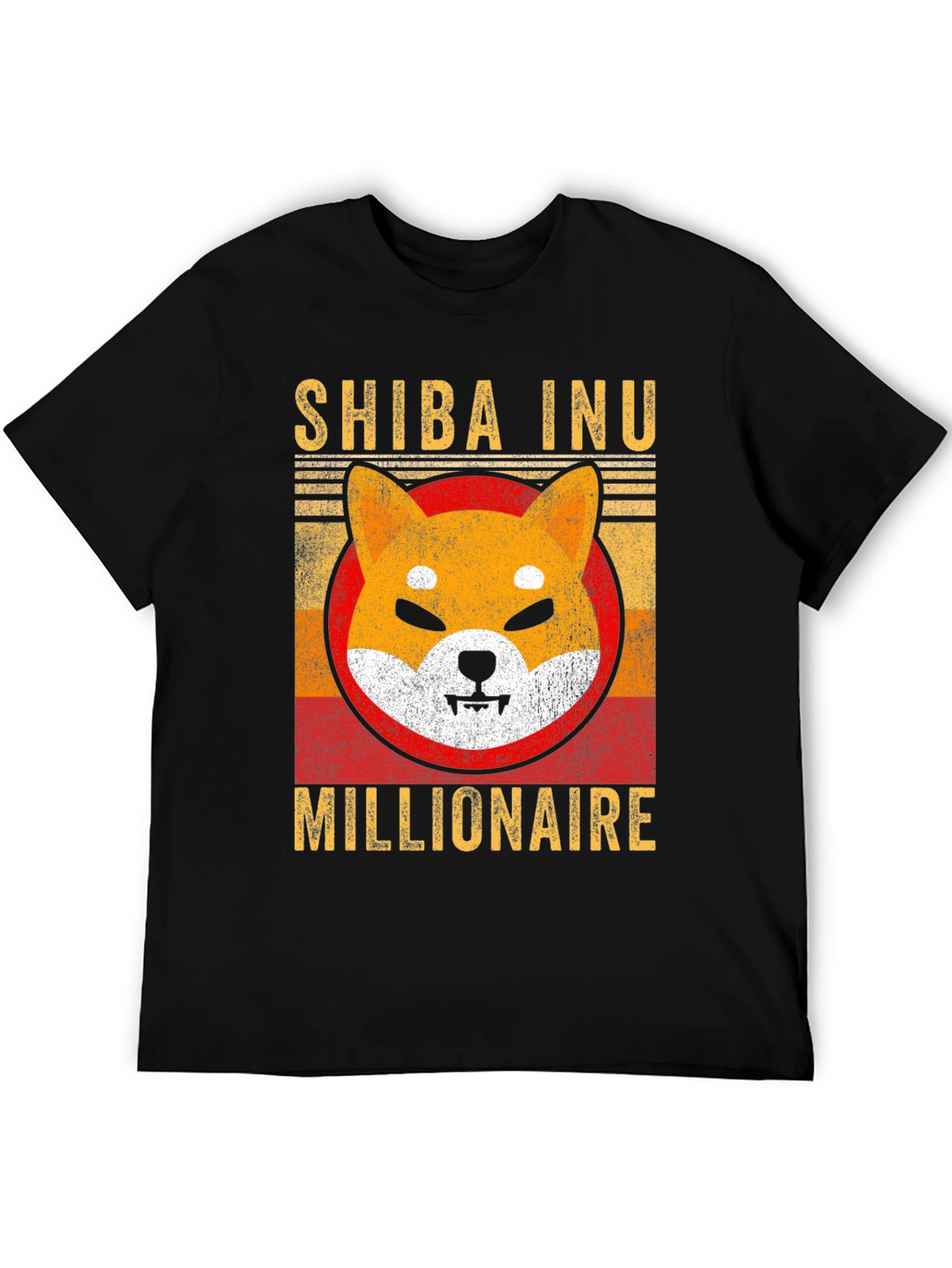 Shiba Inu Millionaire Graphic T-Shirt