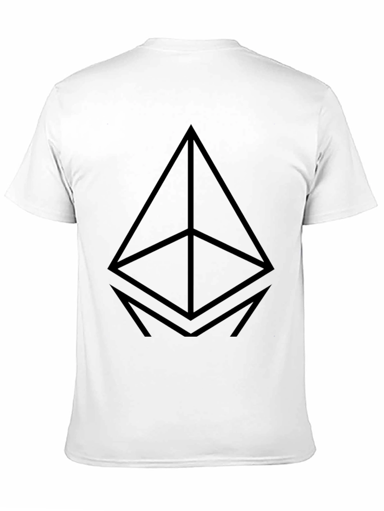 Ethereum Logo Black T-Shirt - Crypto Fashion
