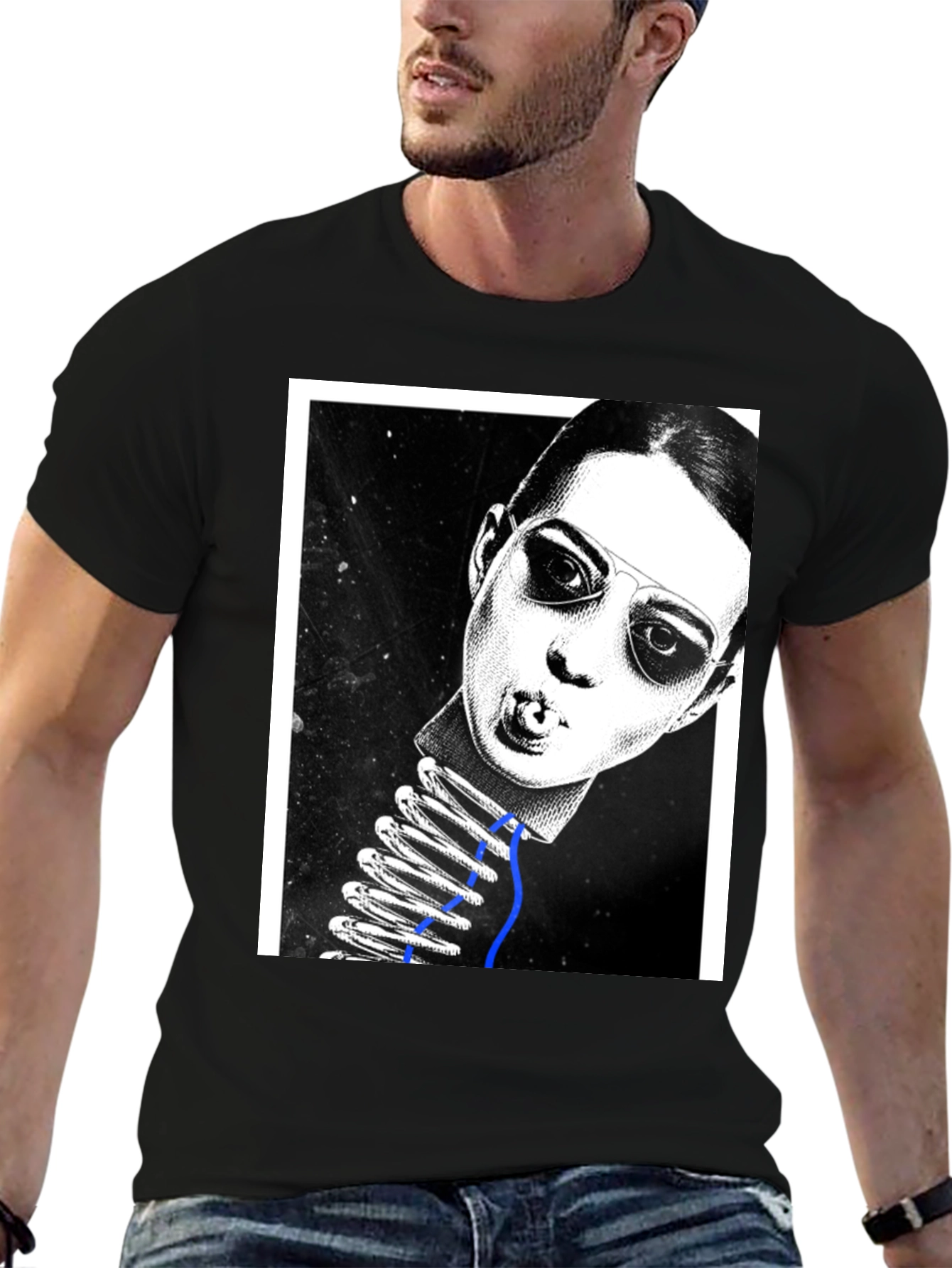 Abstract Graphic Tee